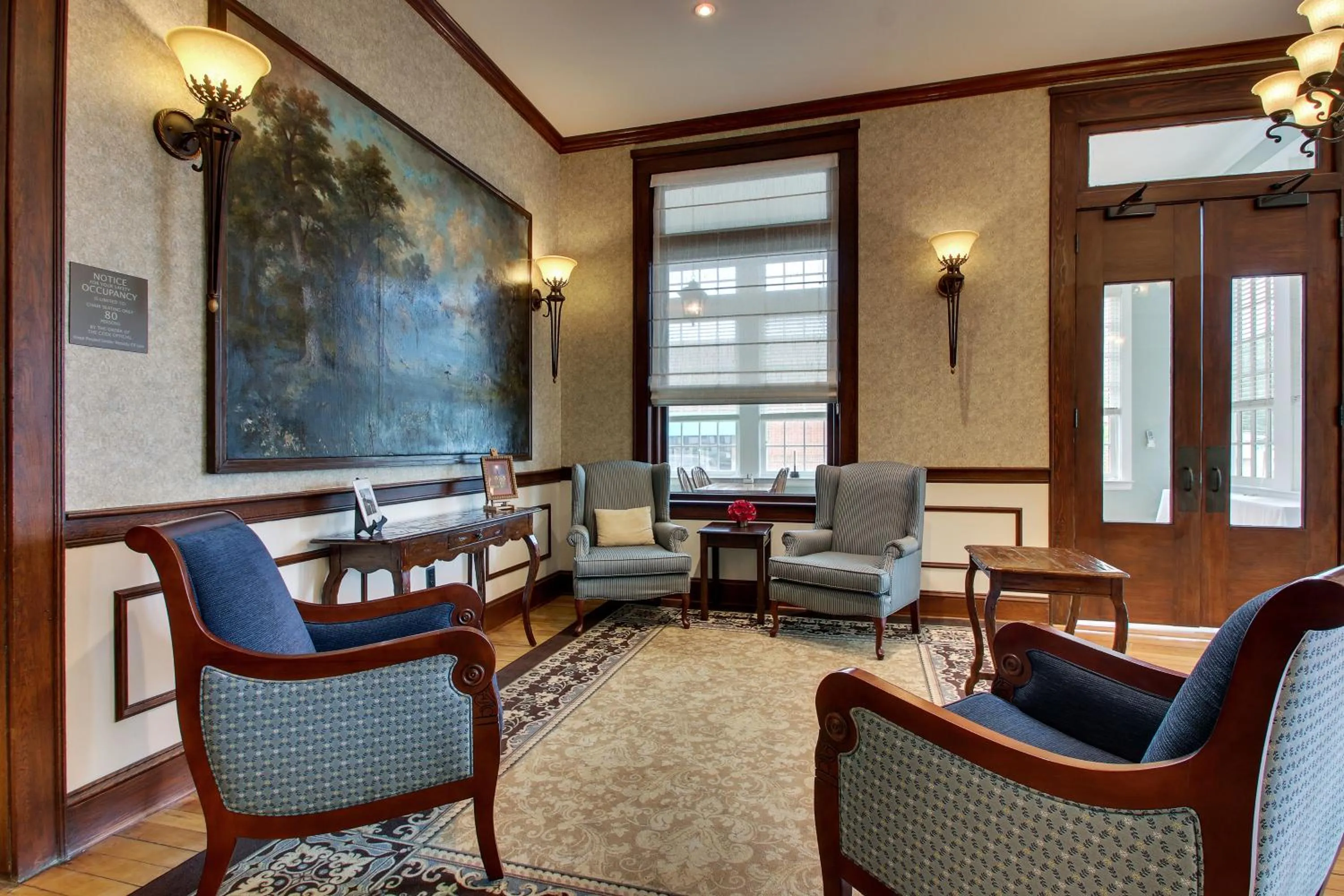 Lobby or reception in The Inn at Wise