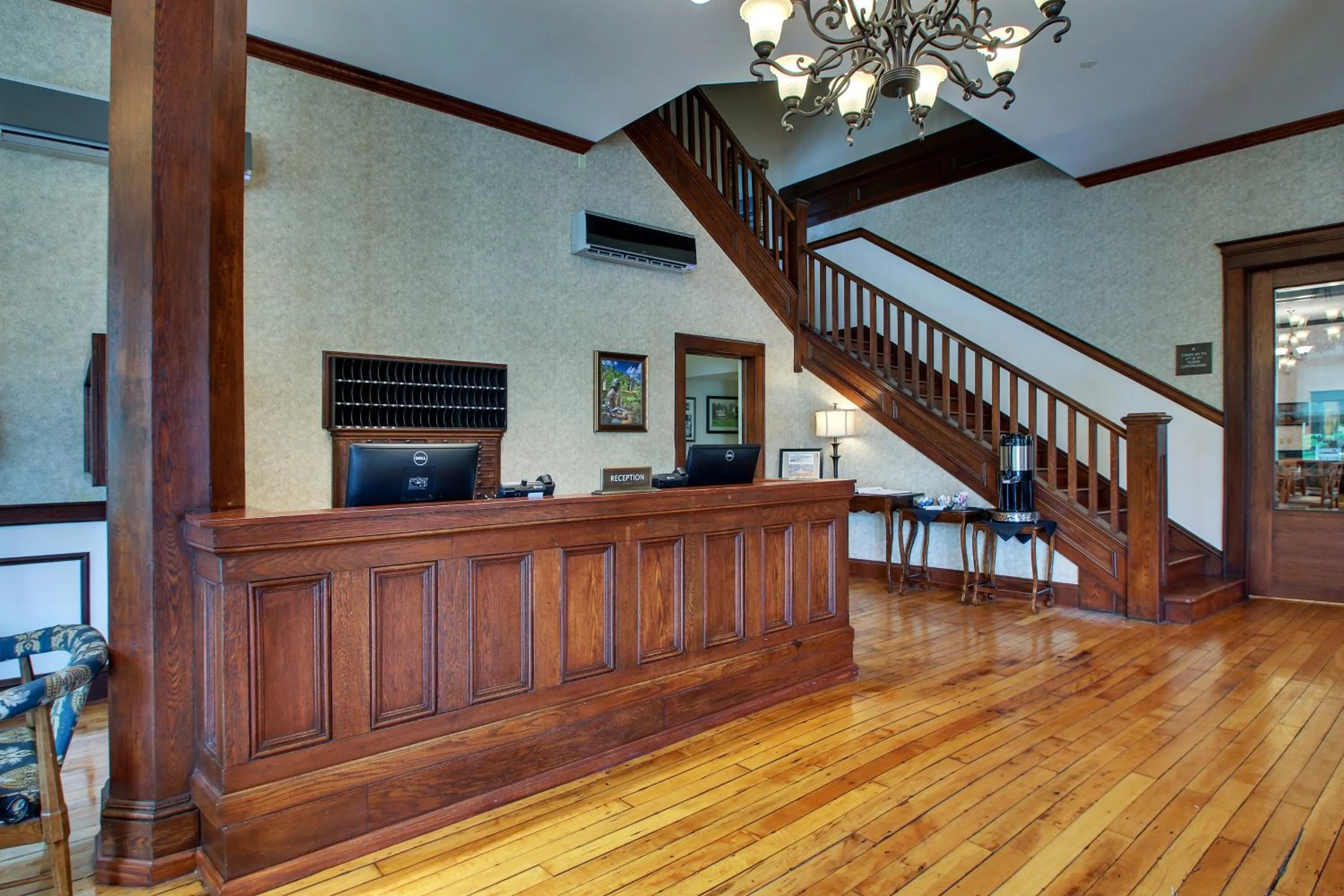 Lobby or reception in The Inn at Wise