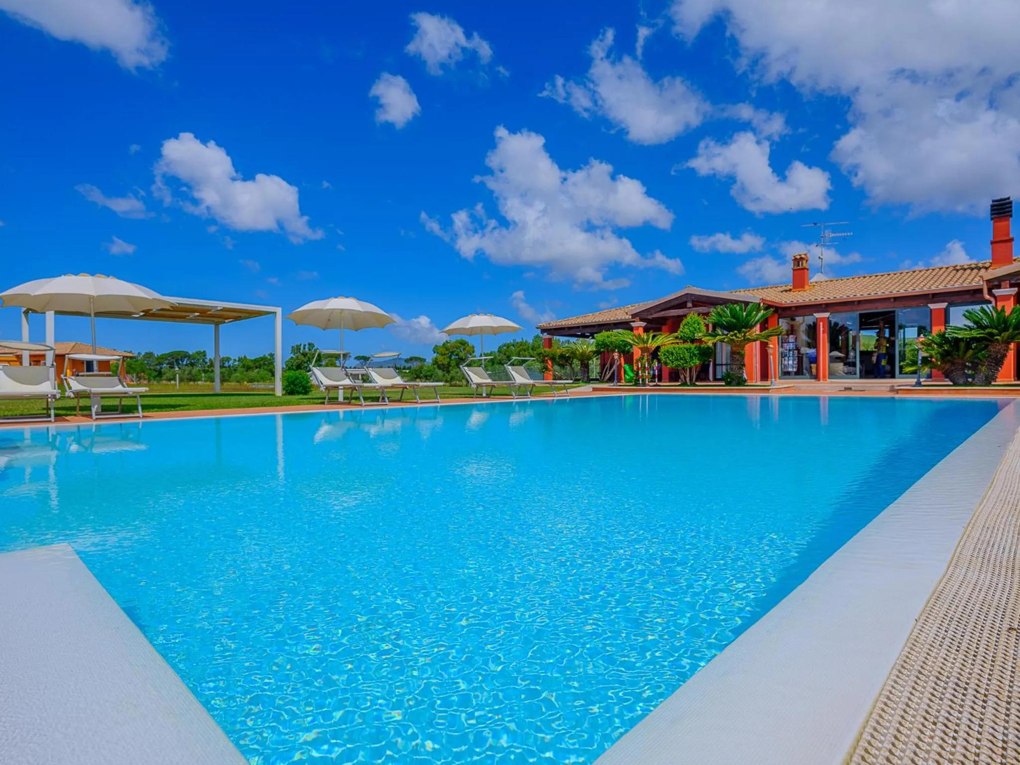 Swimming pool in Villa Barbarina Nature Resort
