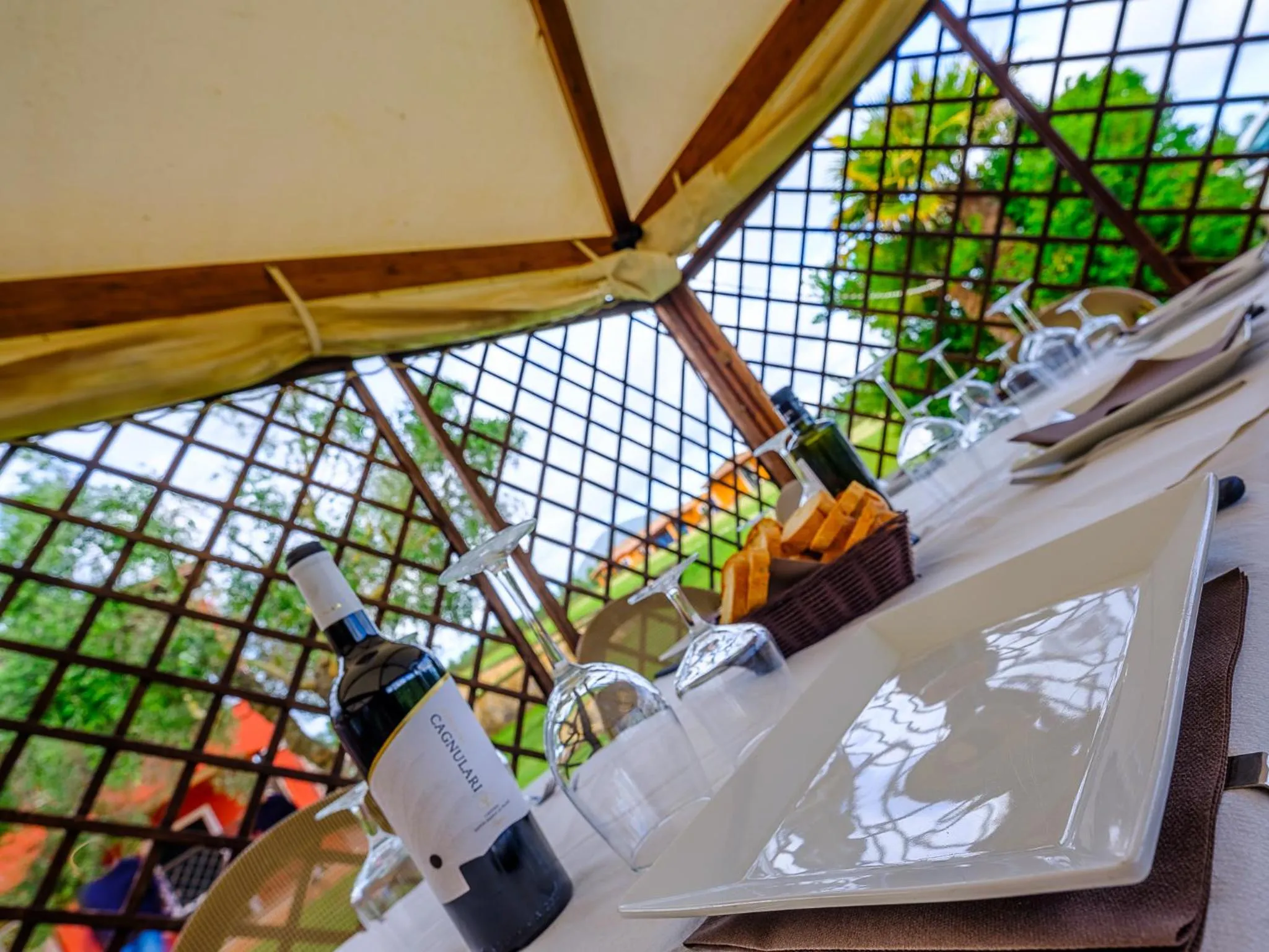 Restaurant/places to eat in Villa Barbarina Nature Resort