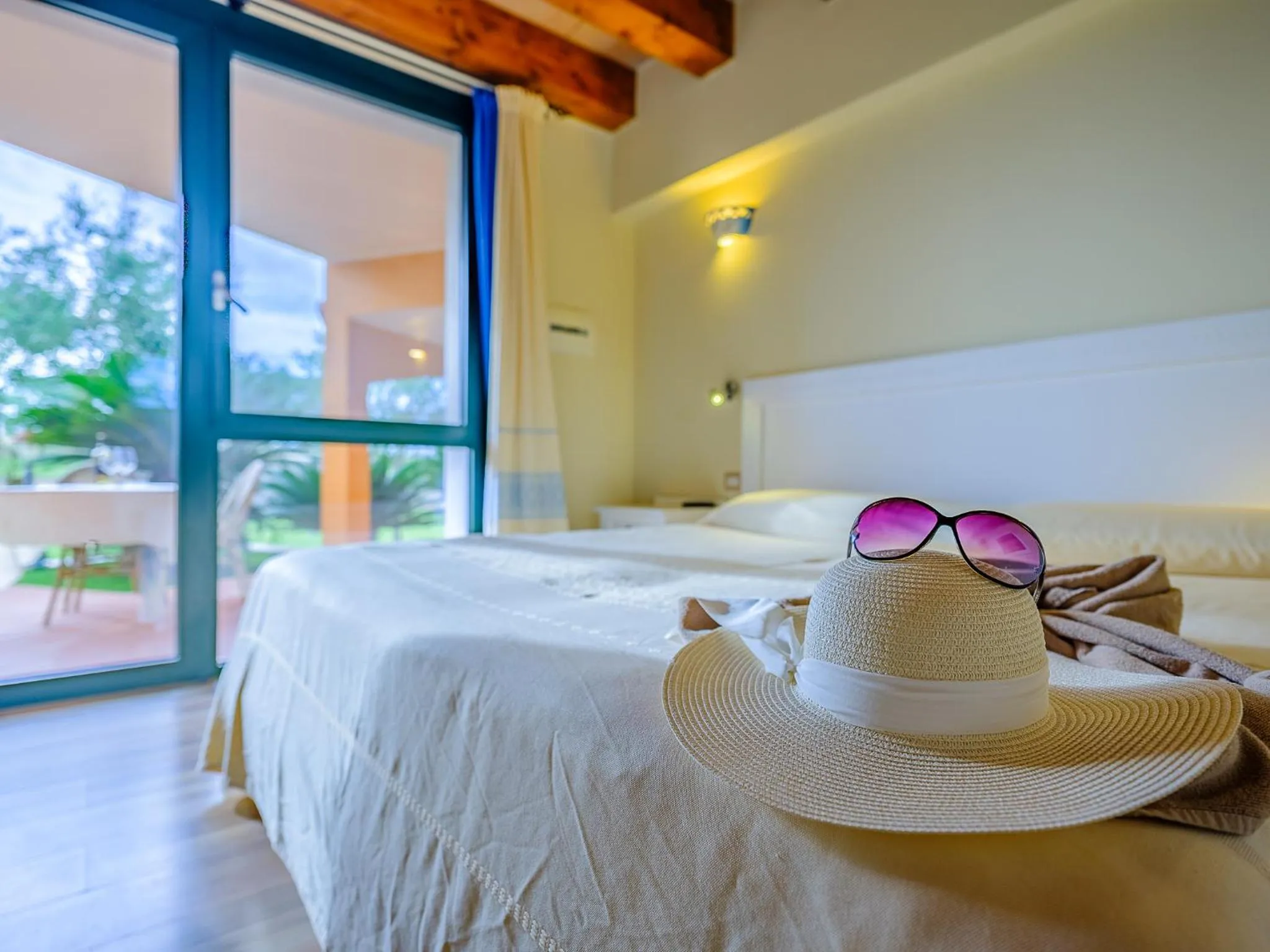 Bed in Villa Barbarina Nature Resort