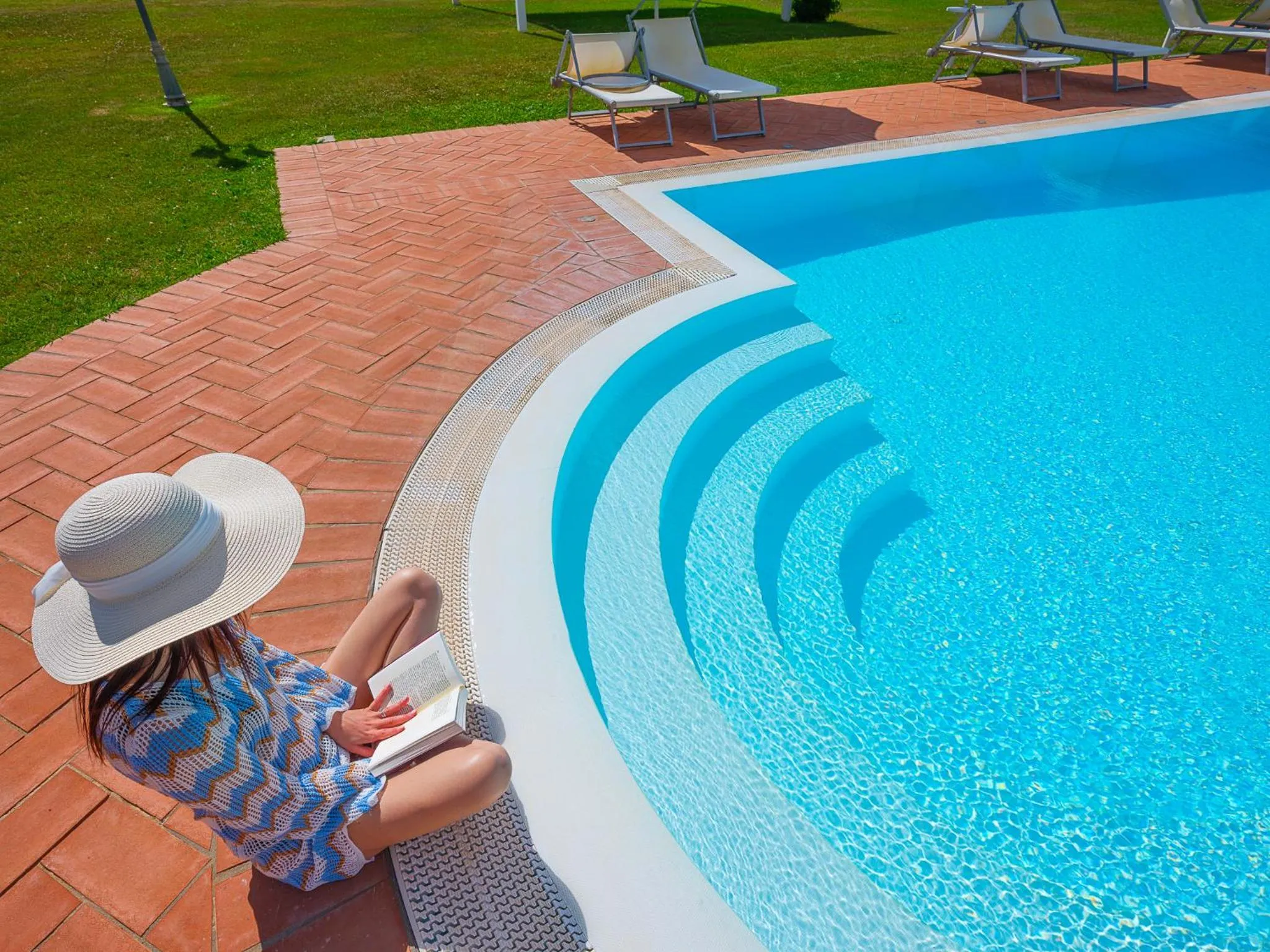 Swimming pool in Villa Barbarina Nature Resort