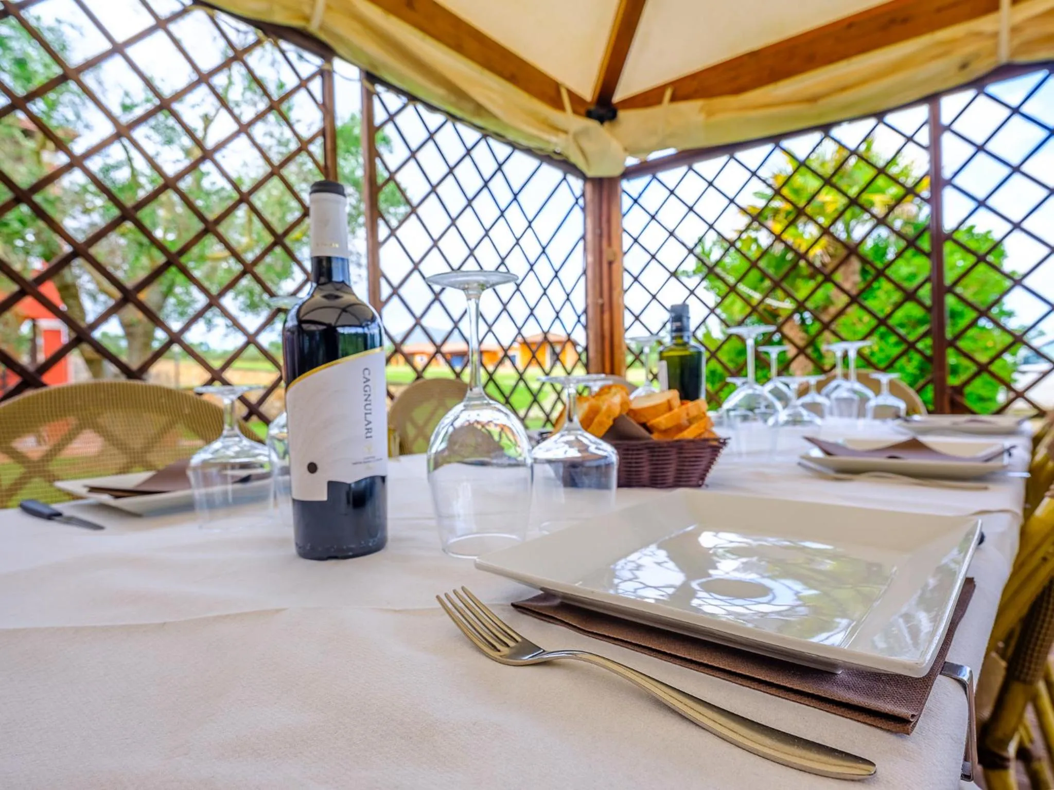 Restaurant/places to eat in Villa Barbarina Nature Resort