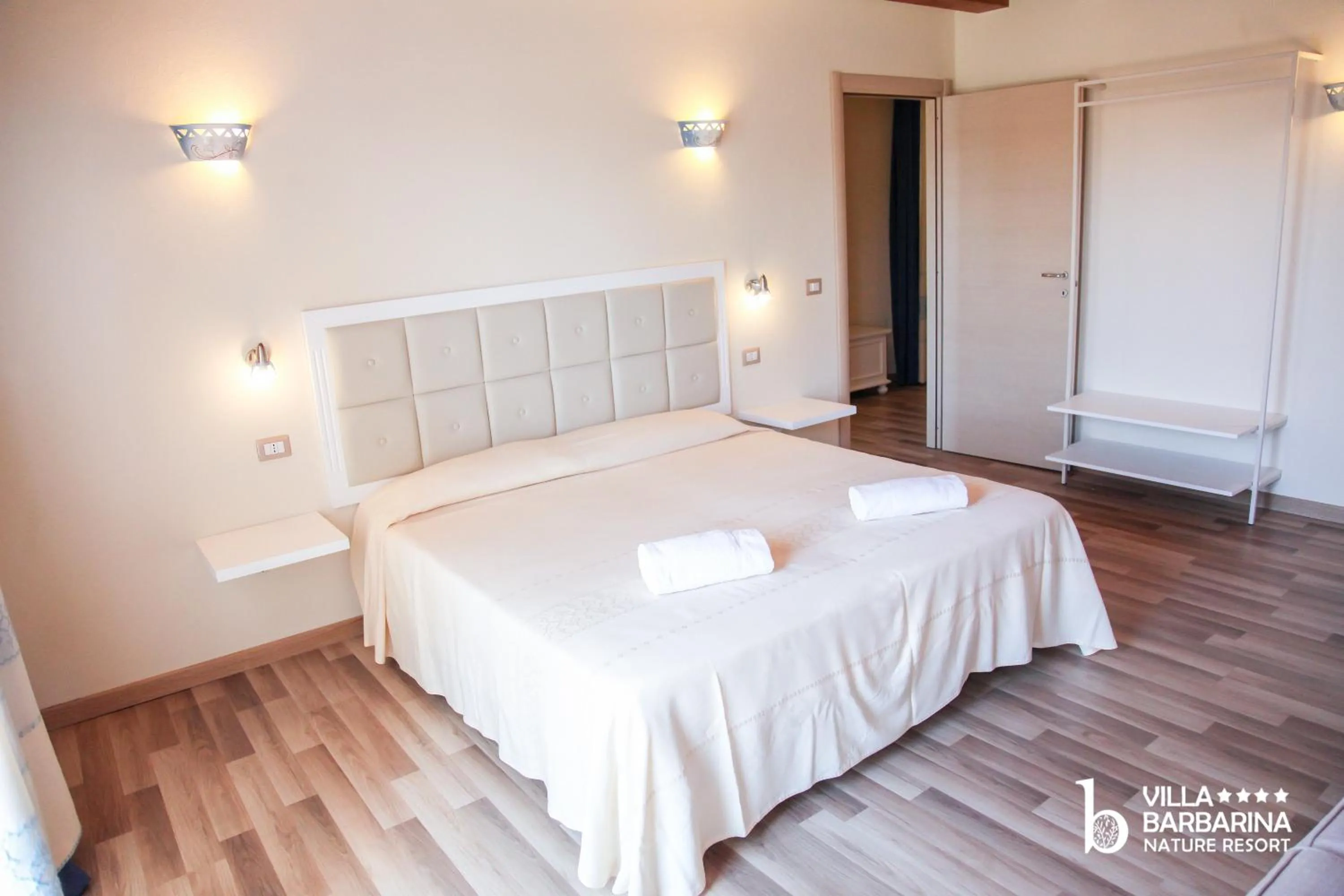 Bedroom, Bed in Villa Barbarina Nature Resort