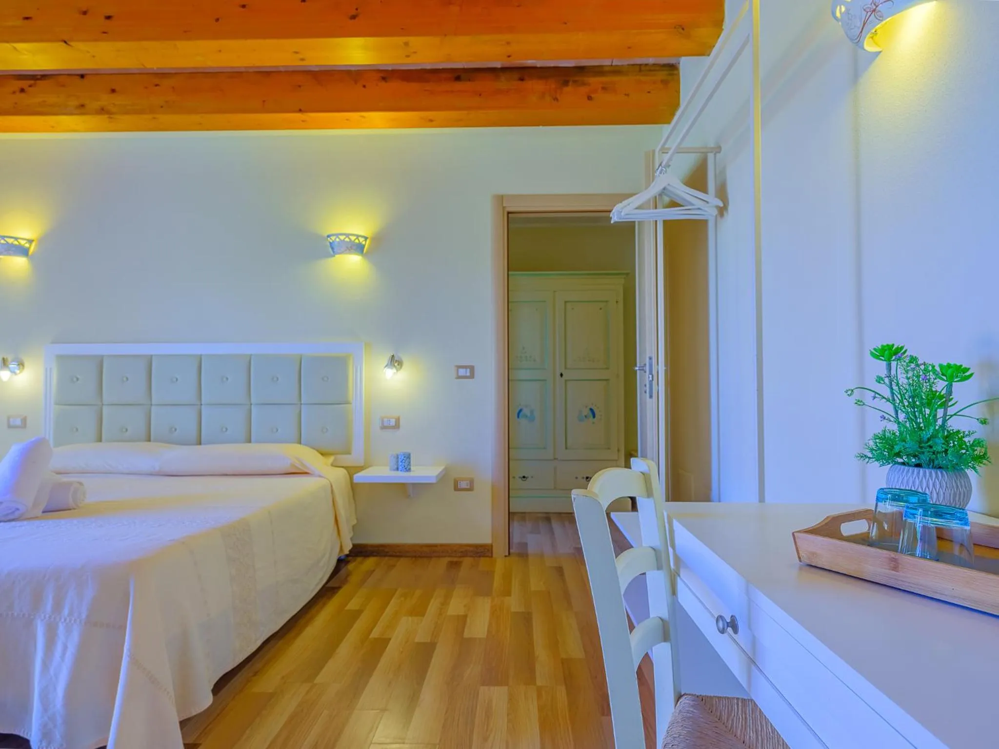 Bed in Villa Barbarina Nature Resort