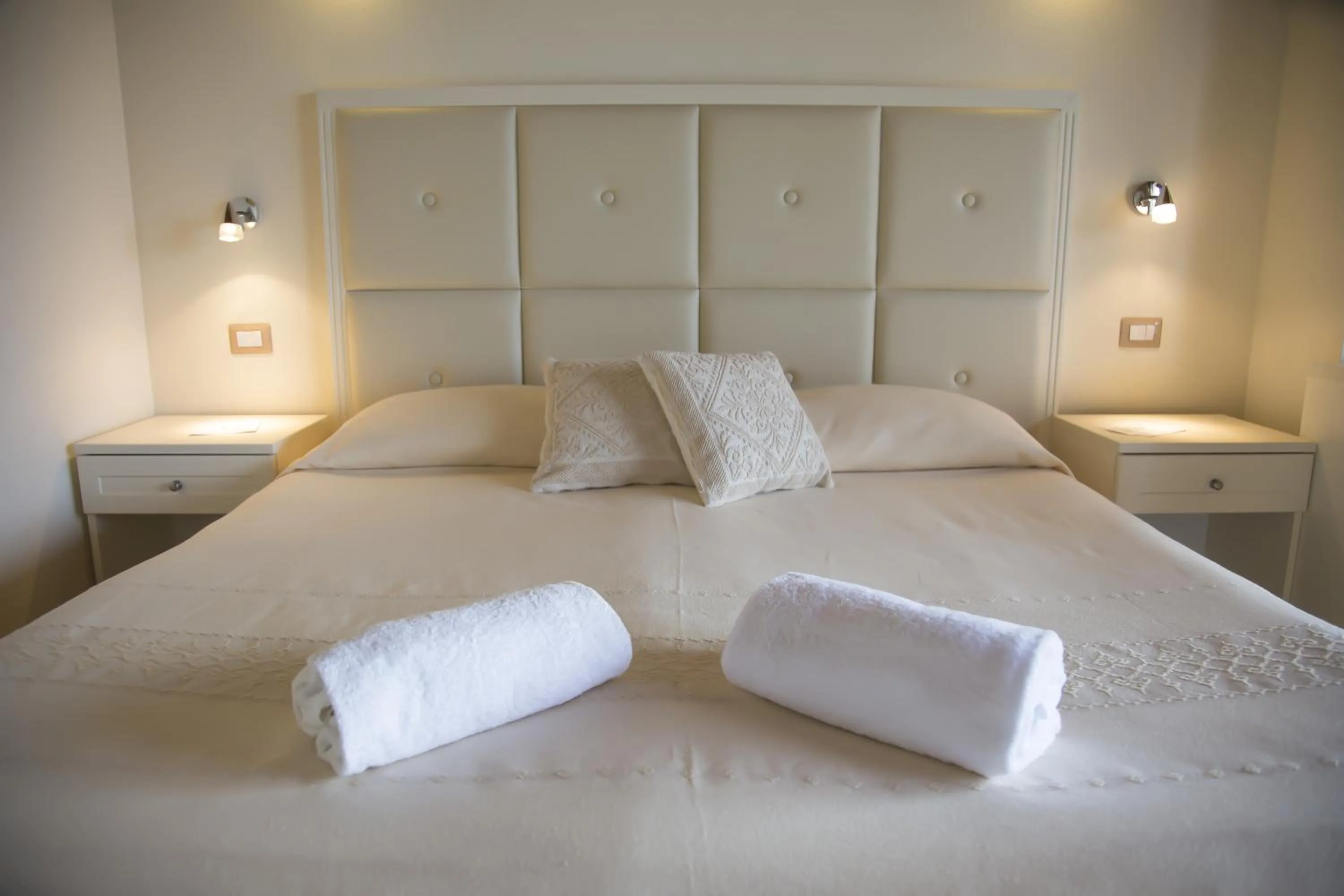 Bed in Villa Barbarina Nature Resort