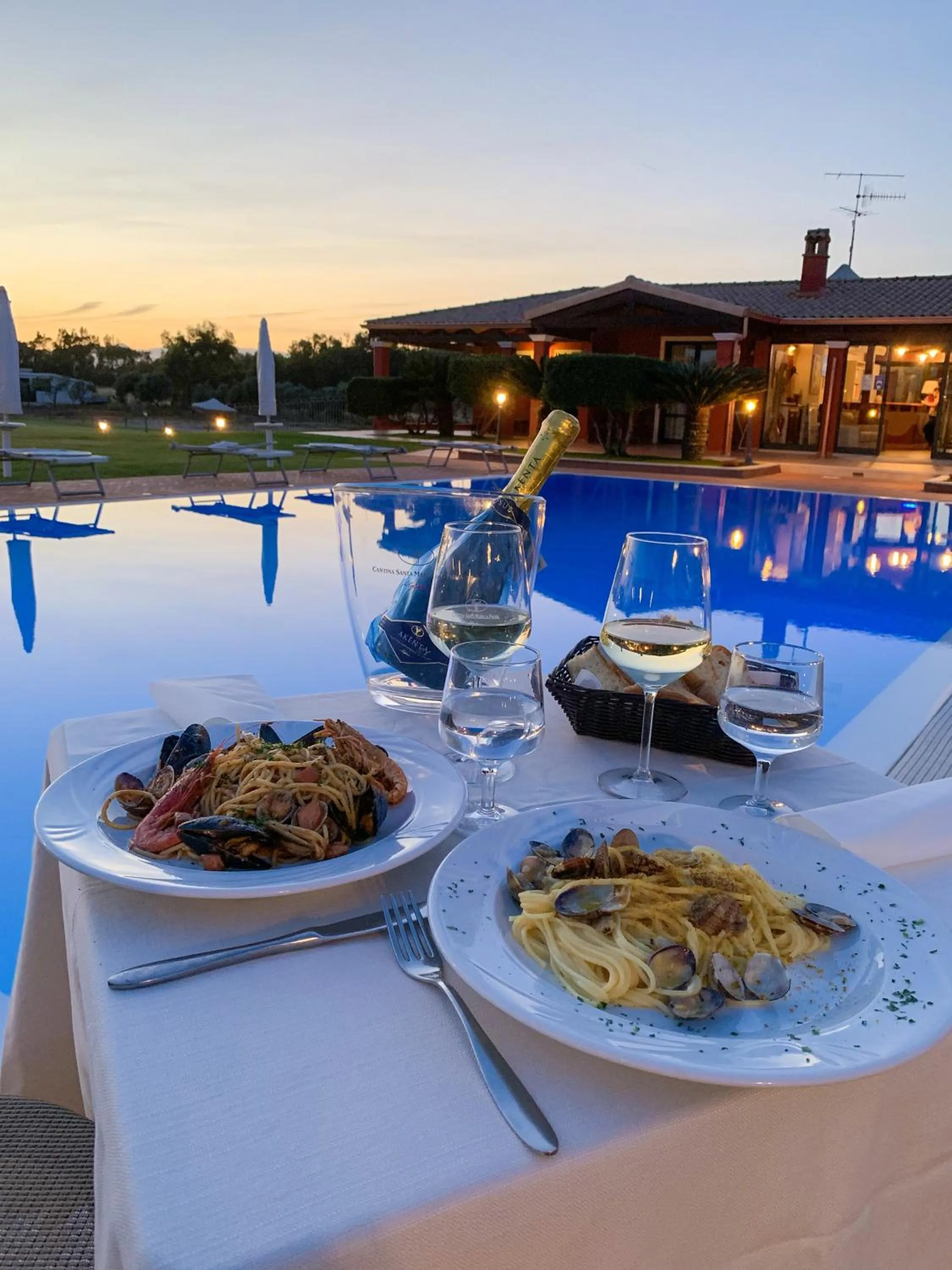 Swimming pool in Villa Barbarina Nature Resort