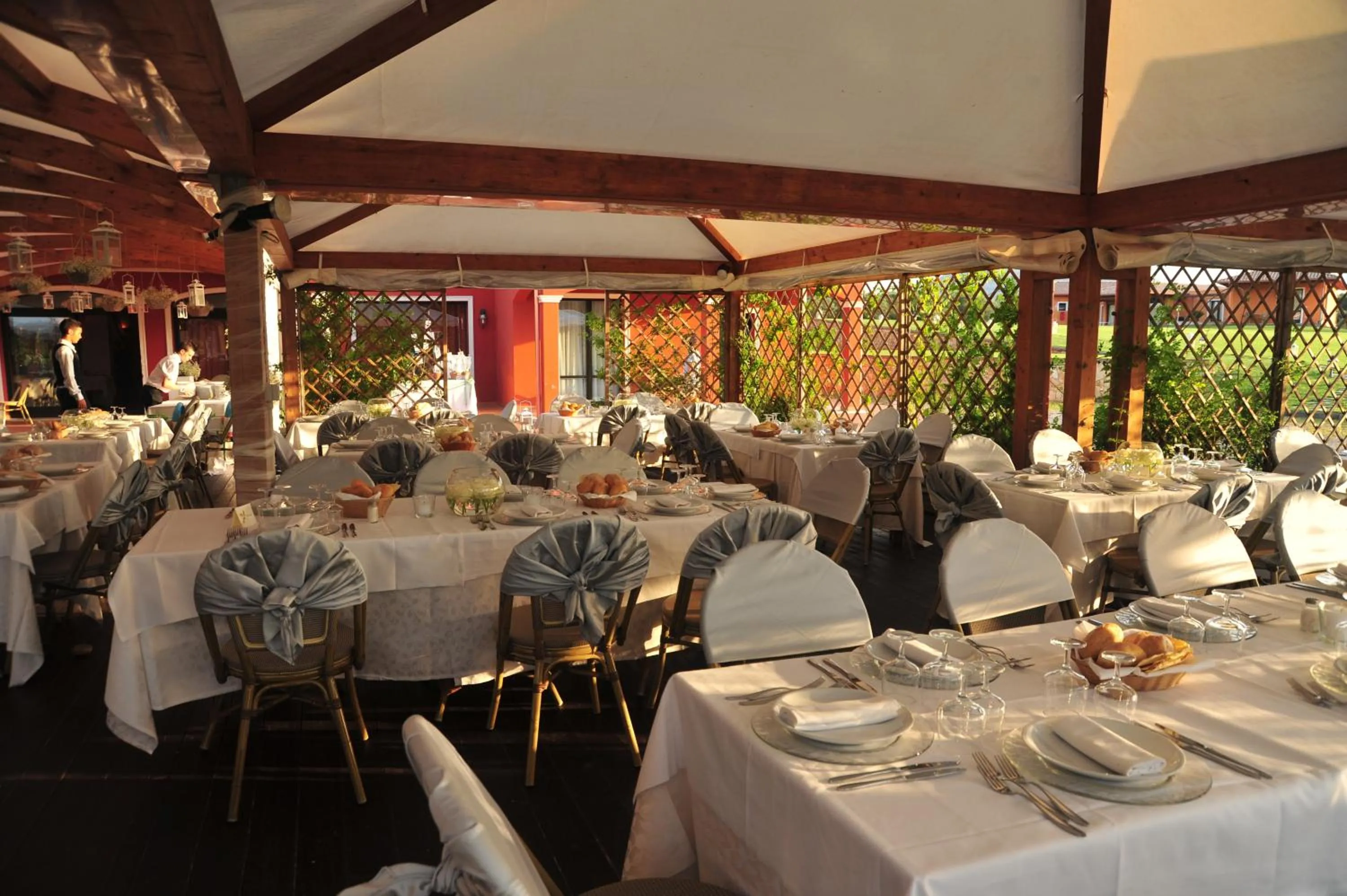 Restaurant/places to eat in Villa Barbarina Nature Resort