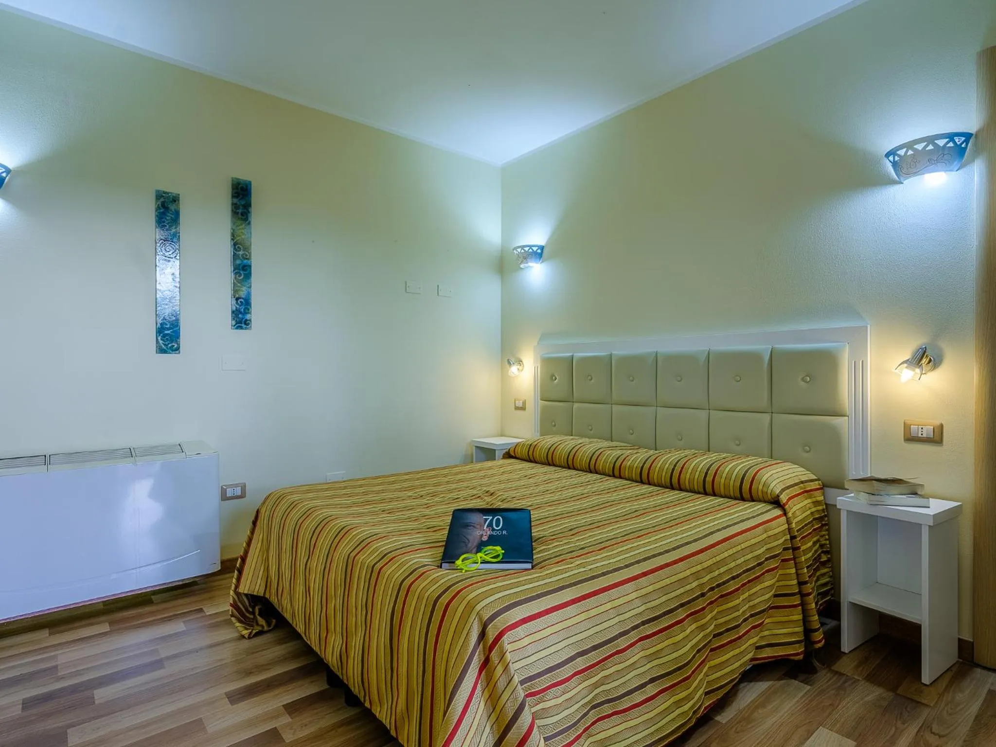Bed in Villa Barbarina Nature Resort