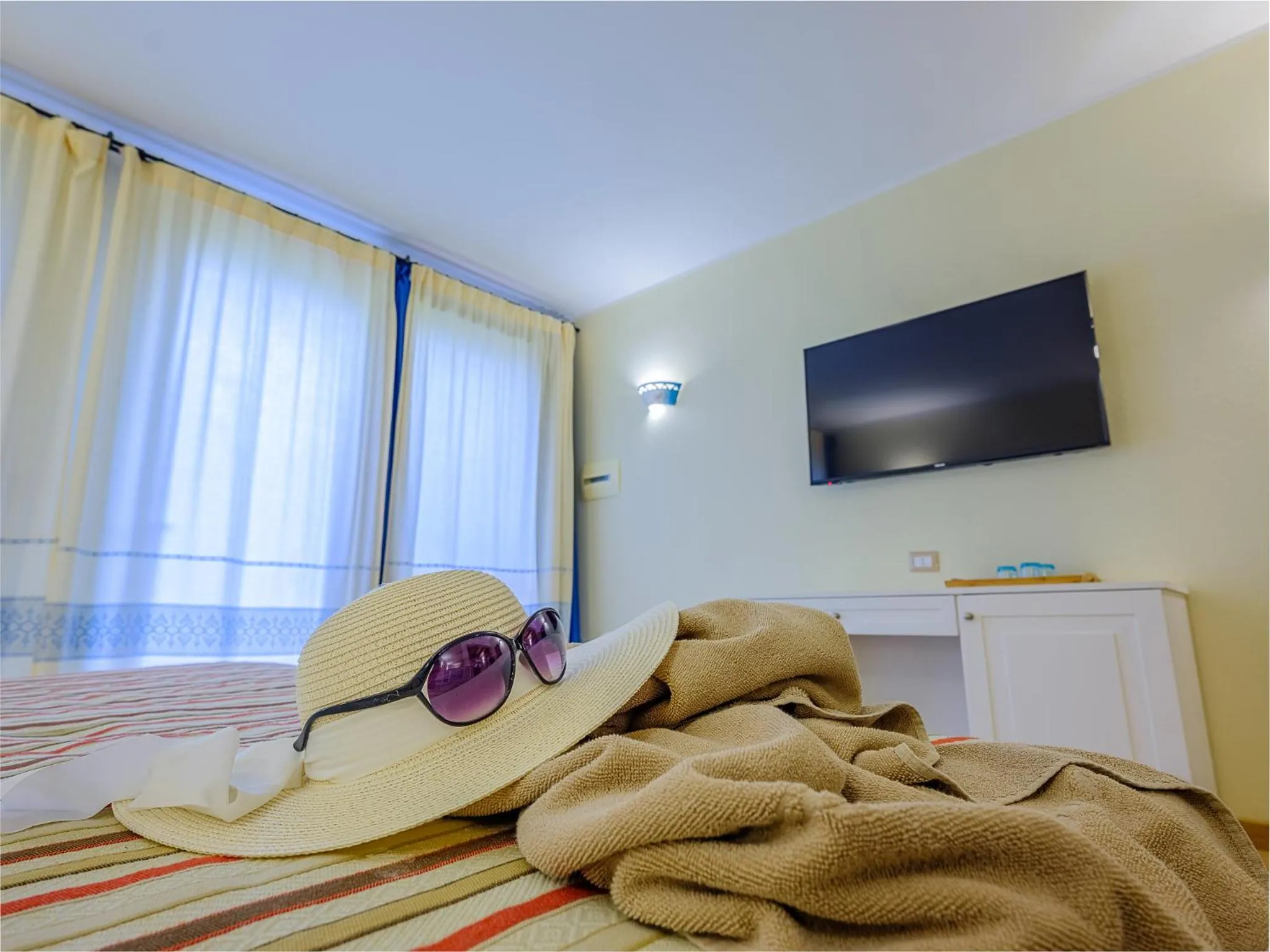 Bed in Villa Barbarina Nature Resort