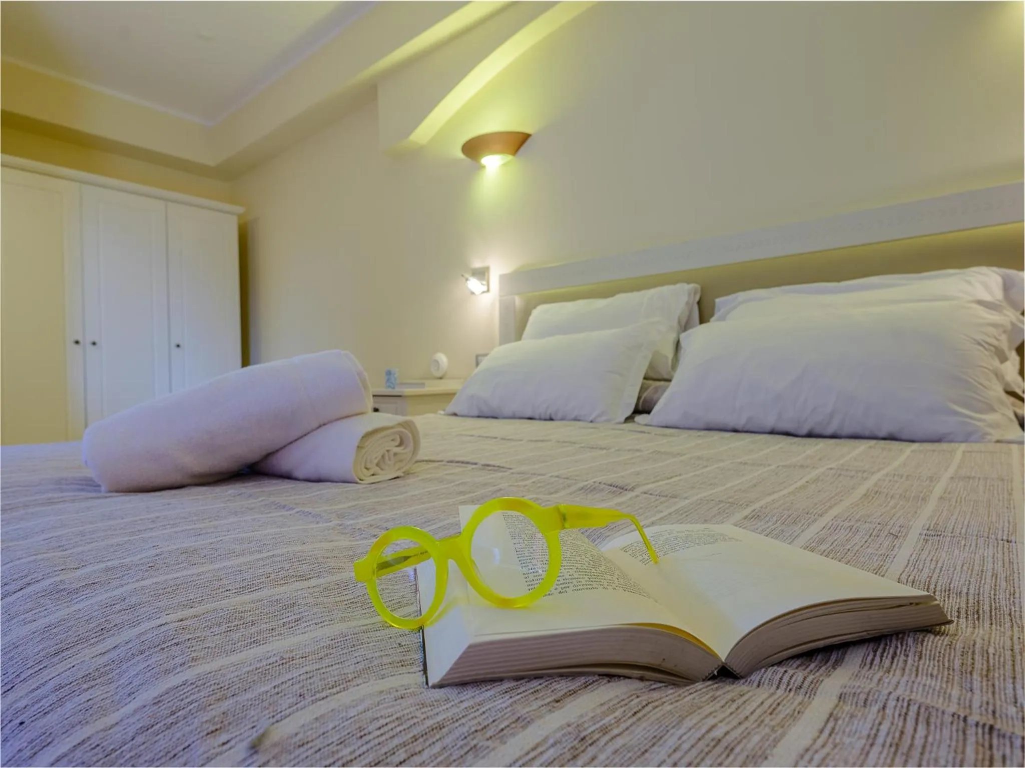 Bed in Villa Barbarina Nature Resort