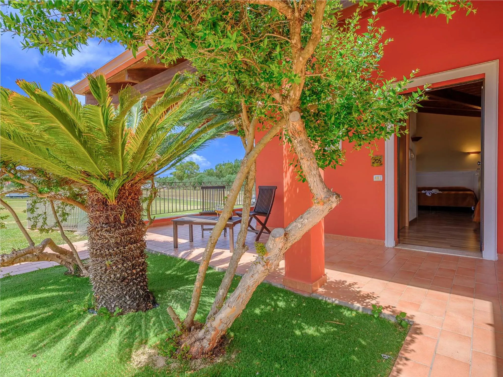 Garden in Villa Barbarina Nature Resort