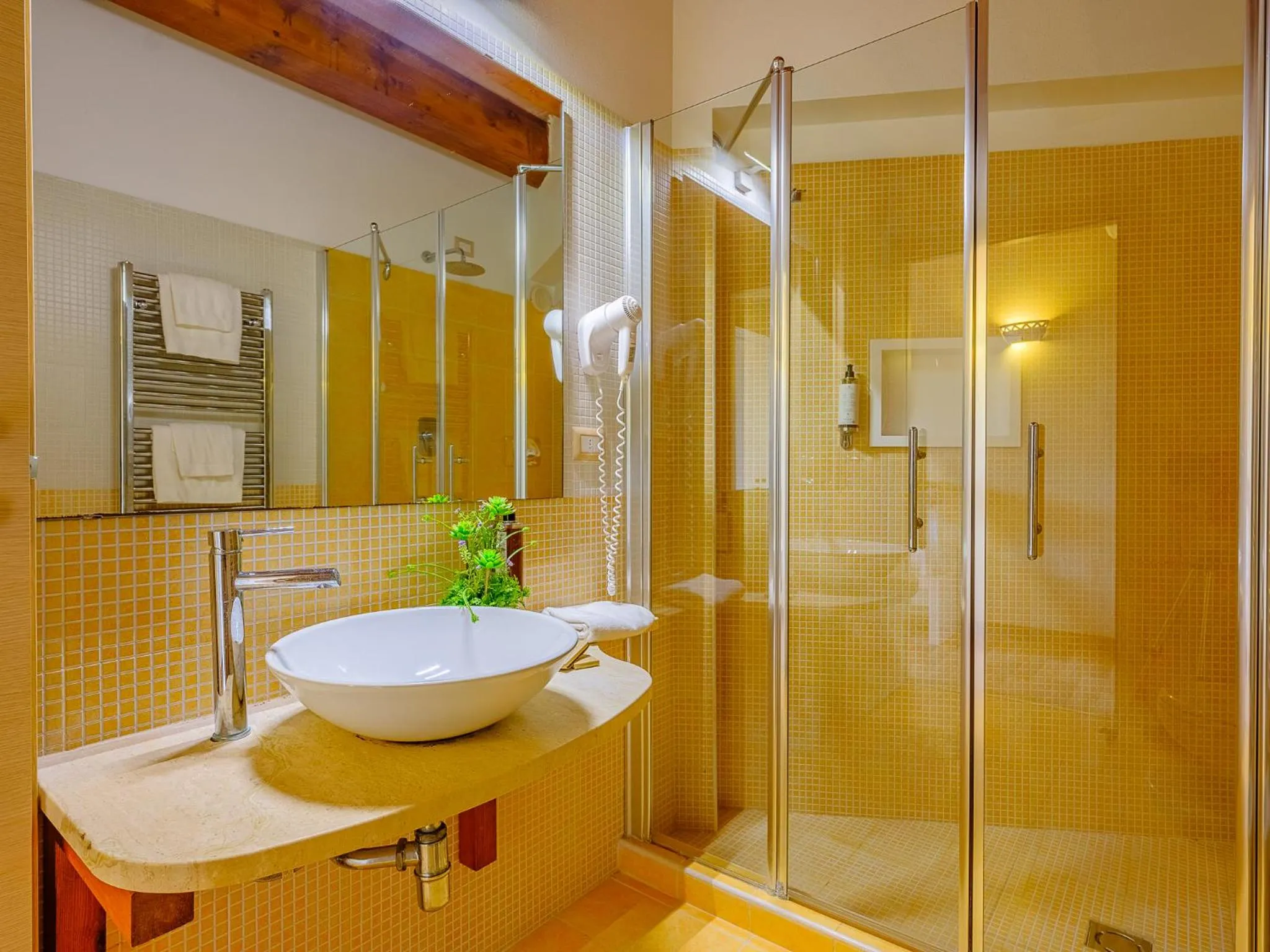 Shower in Villa Barbarina Nature Resort