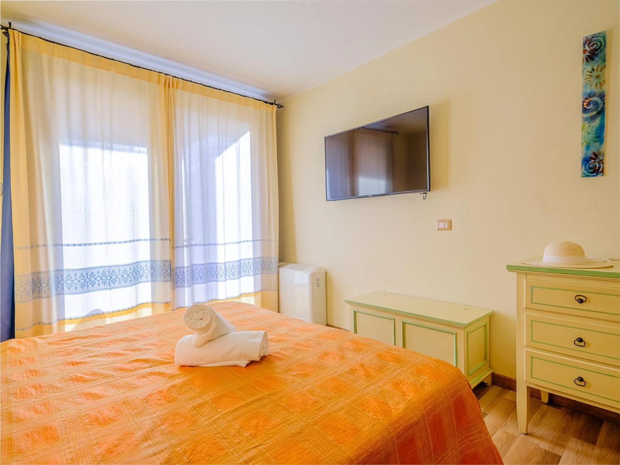 Bed in Villa Barbarina Nature Resort