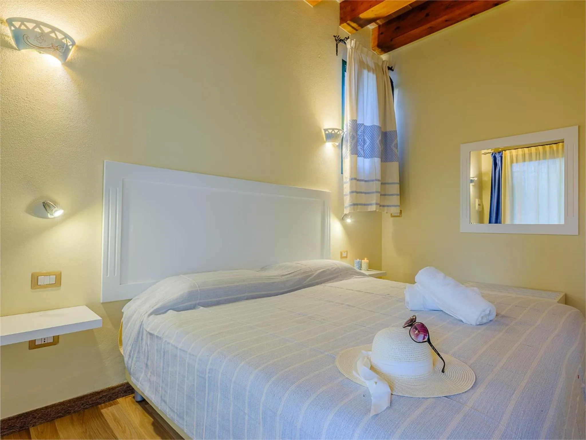 Bed in Villa Barbarina Nature Resort