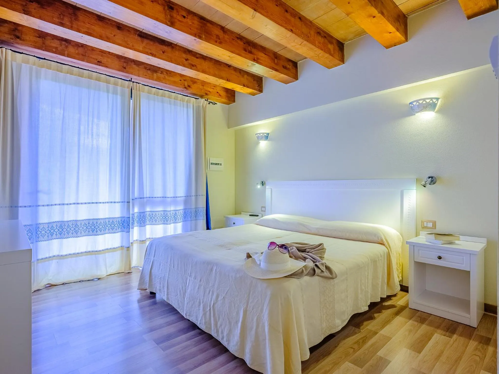 Bed in Villa Barbarina Nature Resort