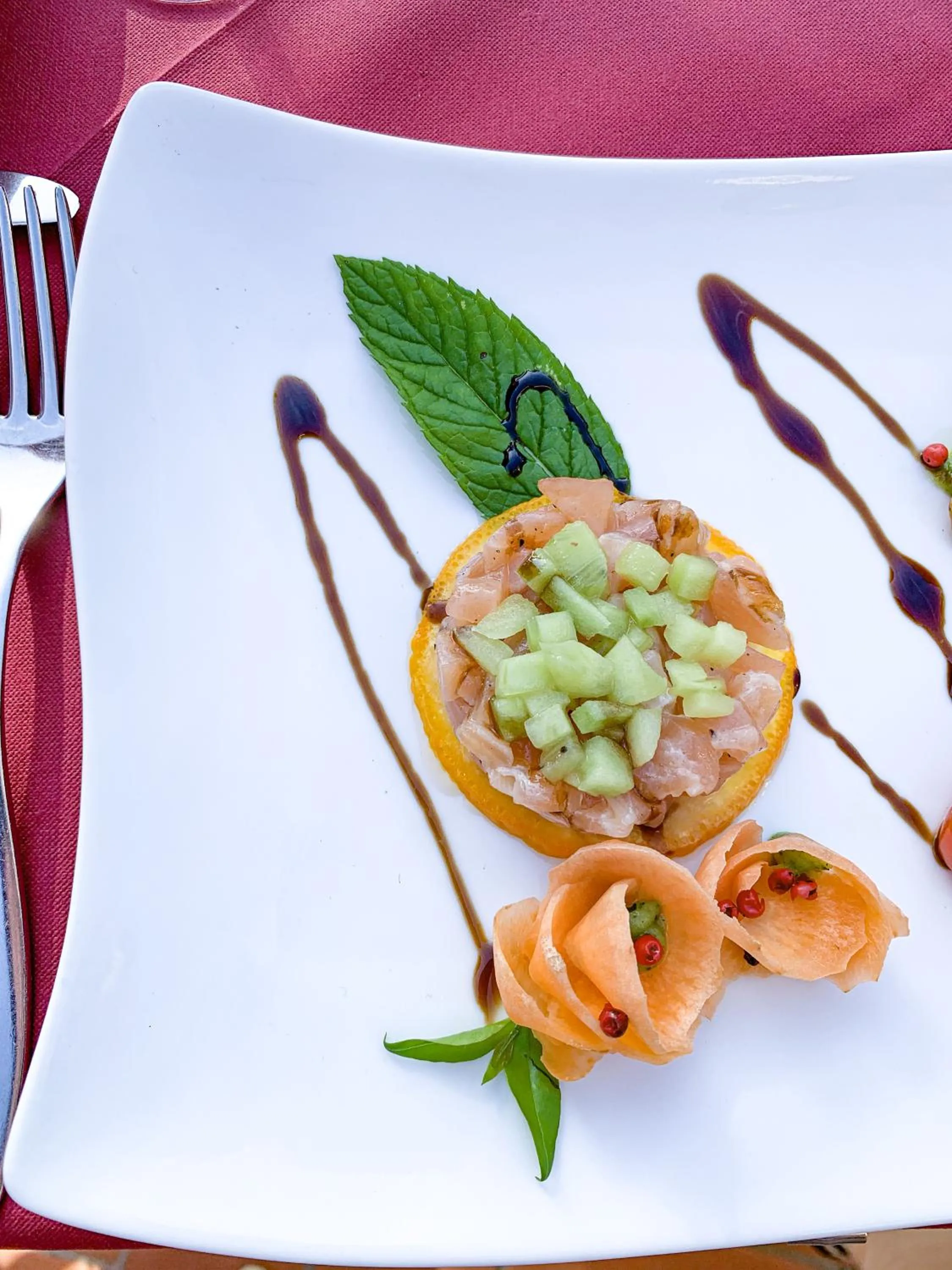 Food in Villa Barbarina Nature Resort