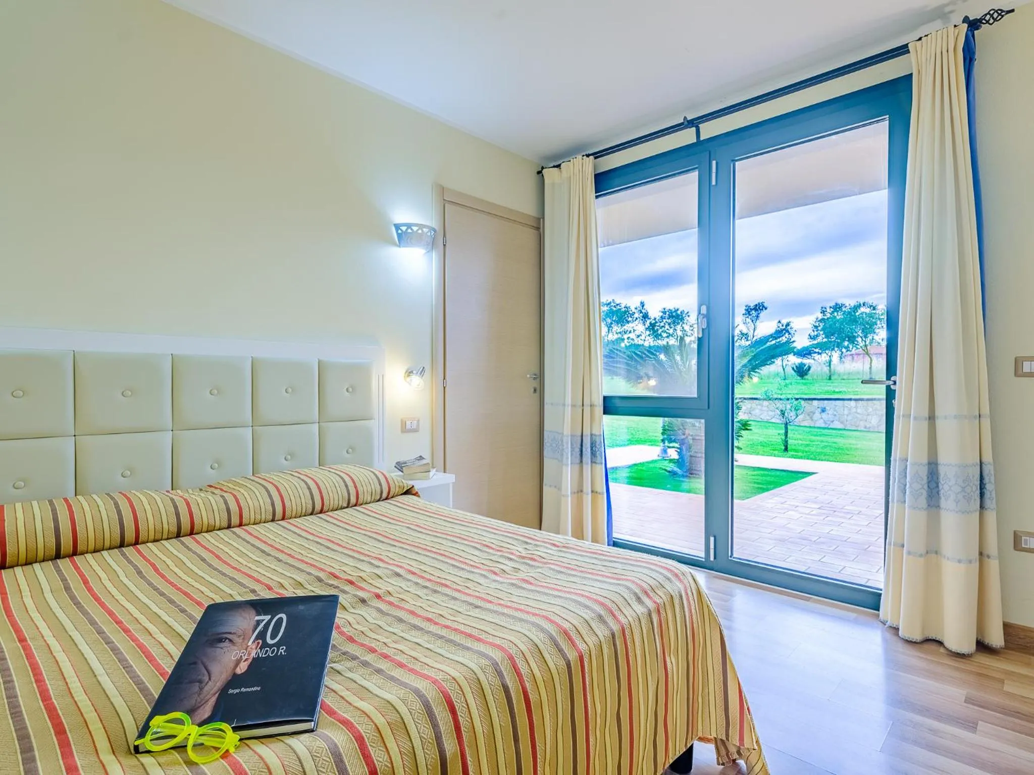 Bed in Villa Barbarina Nature Resort