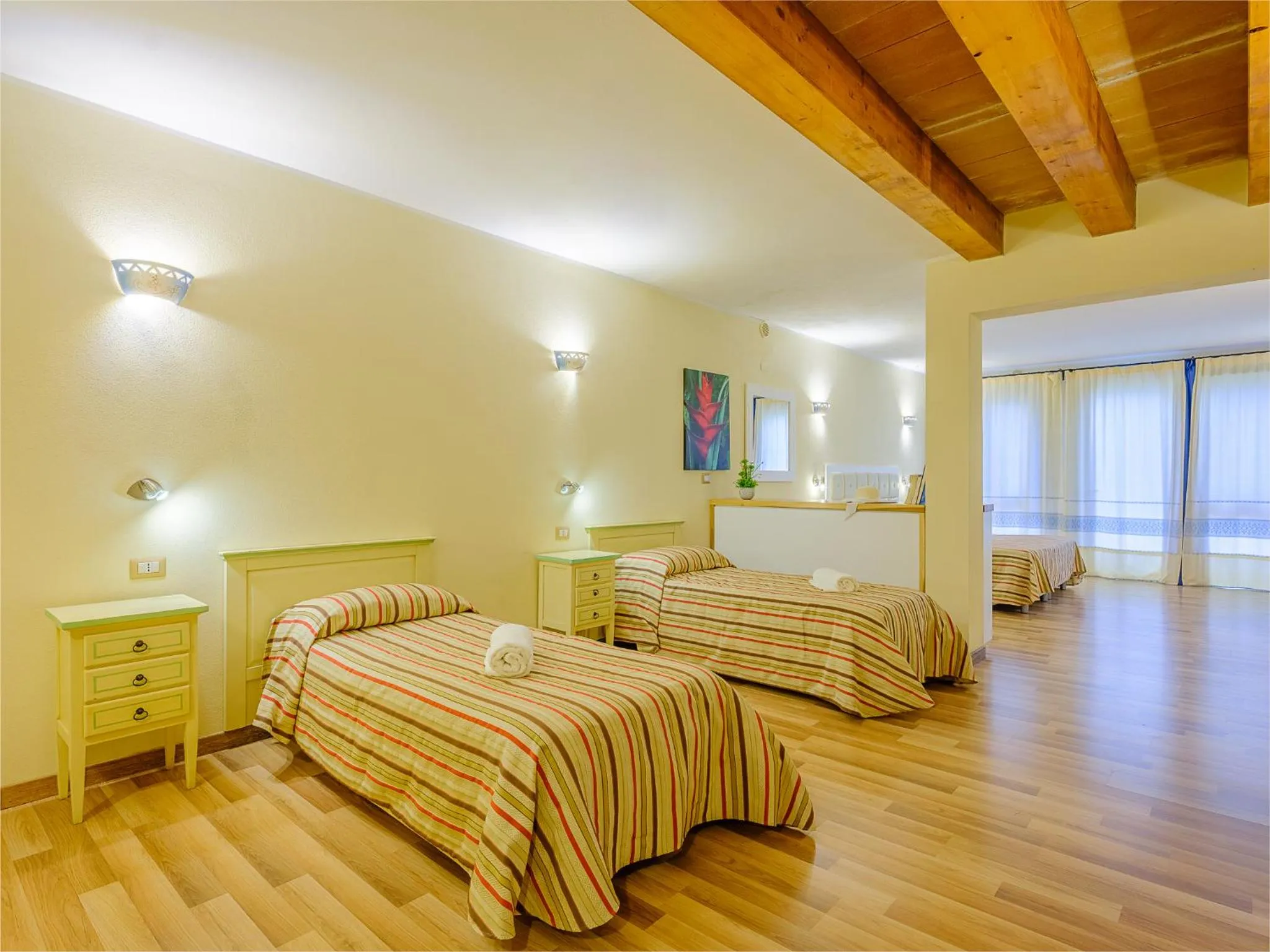 Bed in Villa Barbarina Nature Resort