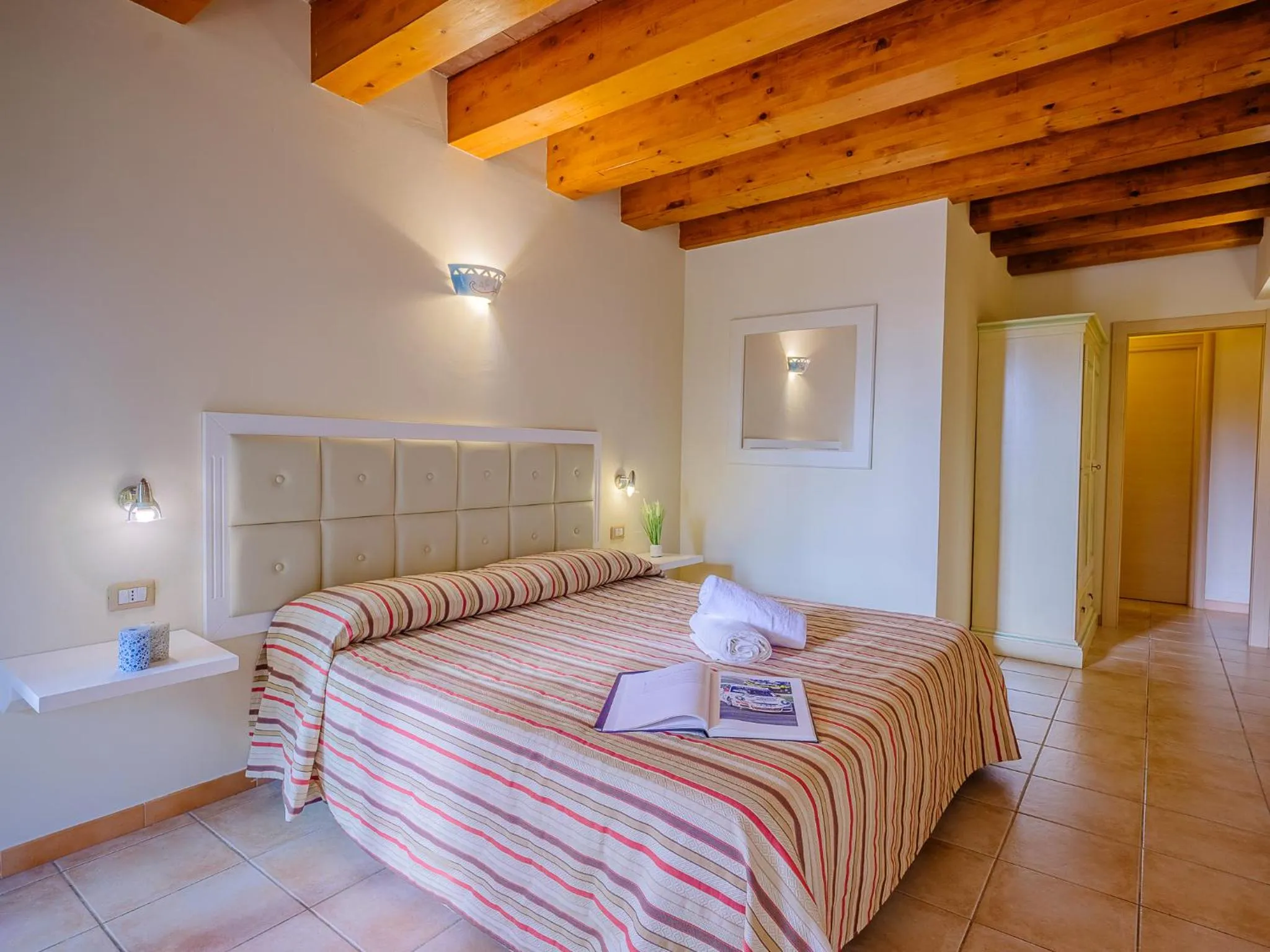 Bed in Villa Barbarina Nature Resort
