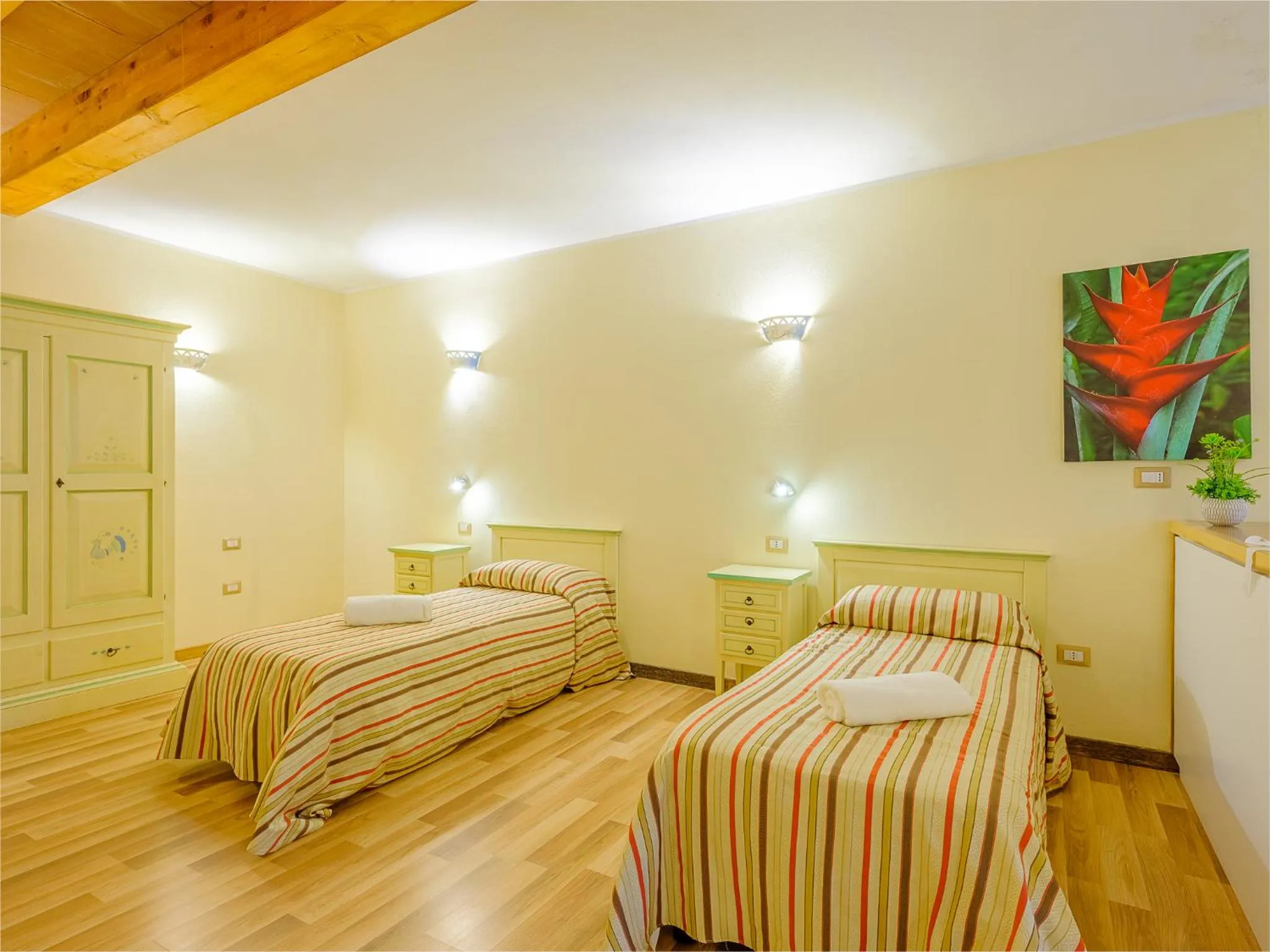 Bed in Villa Barbarina Nature Resort