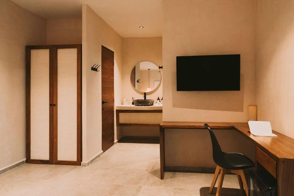 Shower in Zelune Luxury Lagoon Resort Bacalar - Adults Only