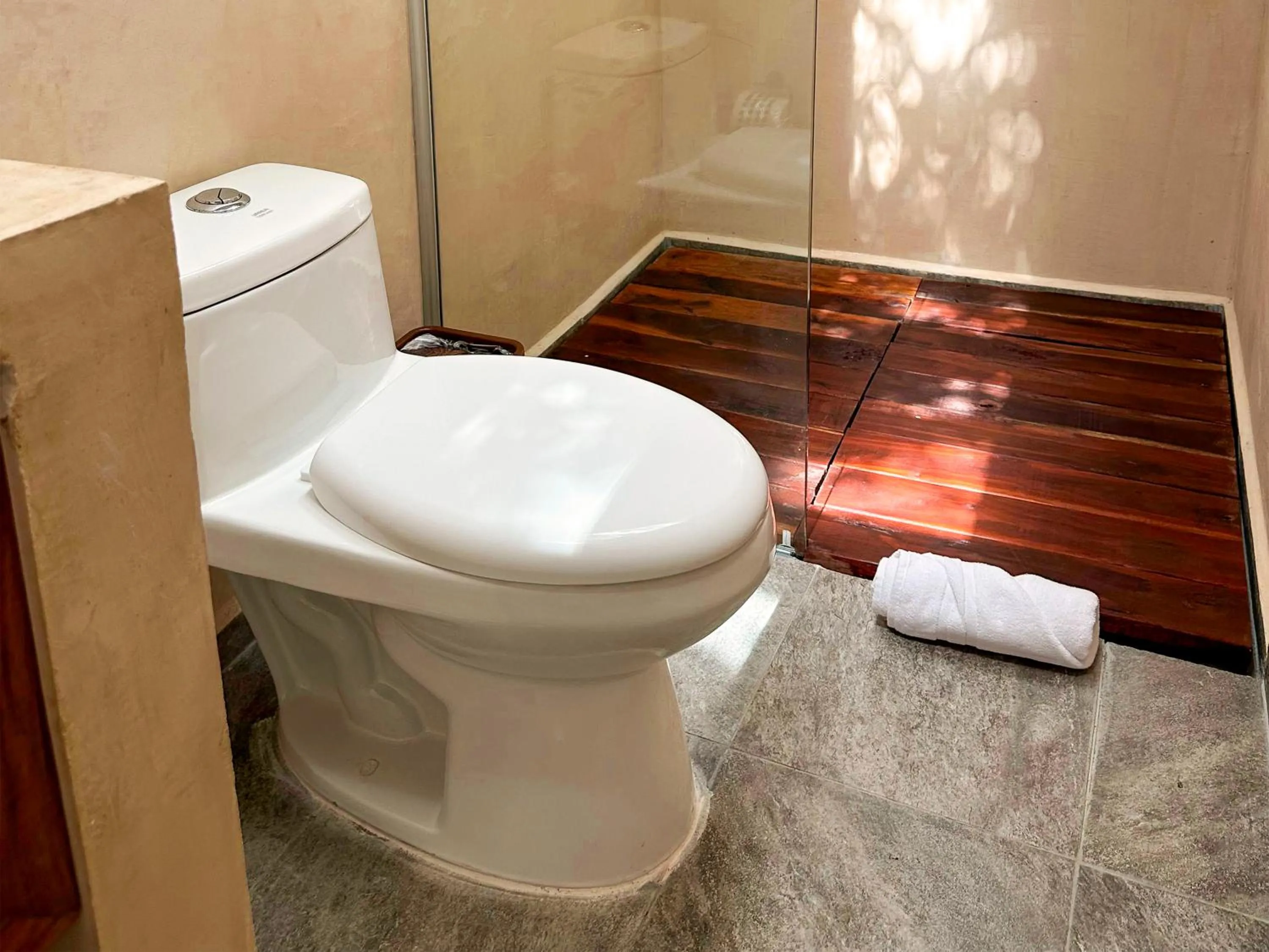 Bathroom in Zelune Luxury Lagoon Resort Bacalar - Adults Only