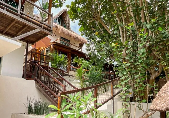 Property building in Zelune Luxury Lagoon Resort Bacalar - Adults Only