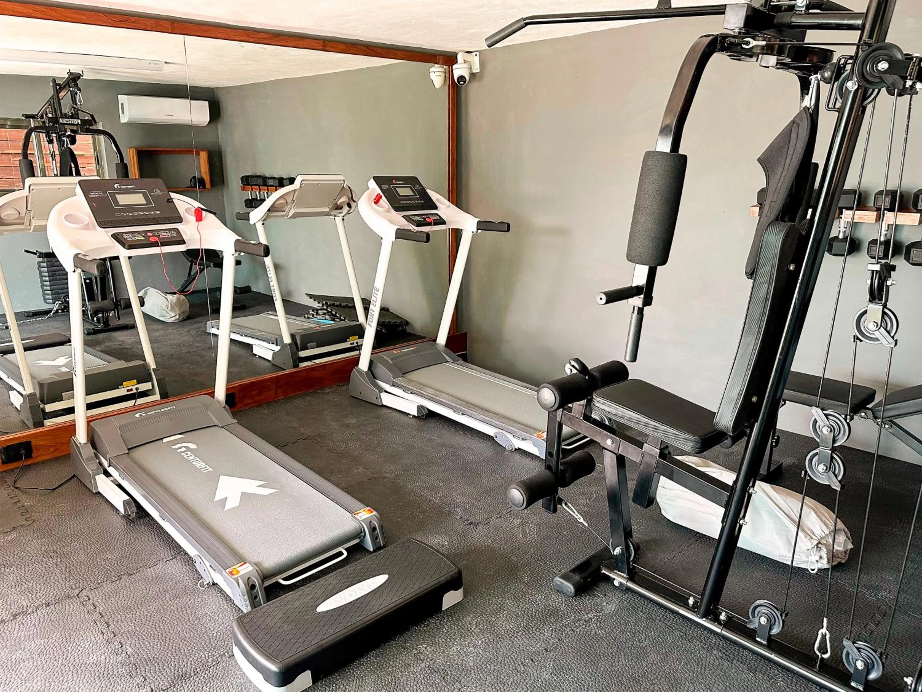 Fitness centre/facilities in Zelune Luxury Lagoon Resort Bacalar - Adults Only