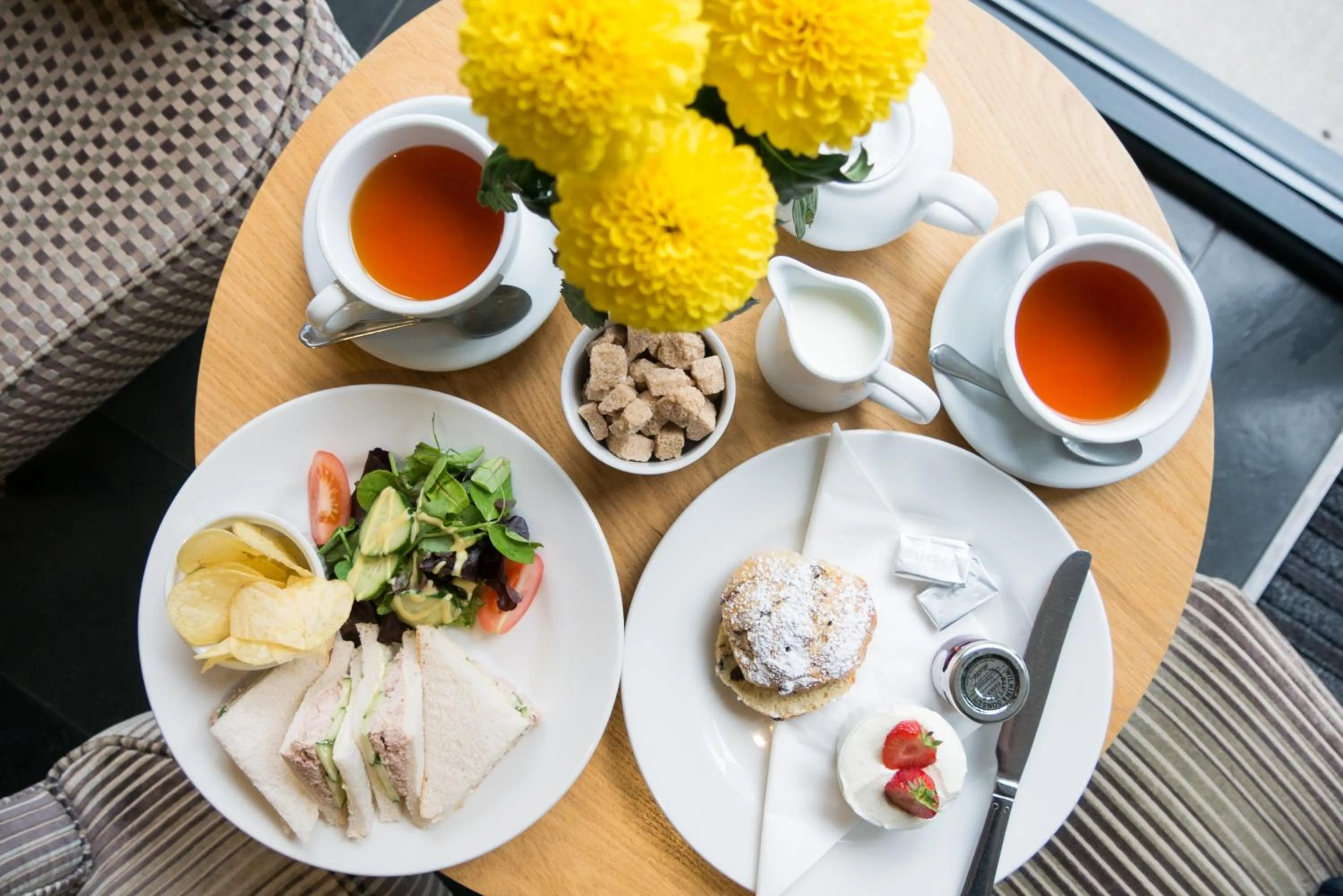 Food close-up in Glaramara Hotel