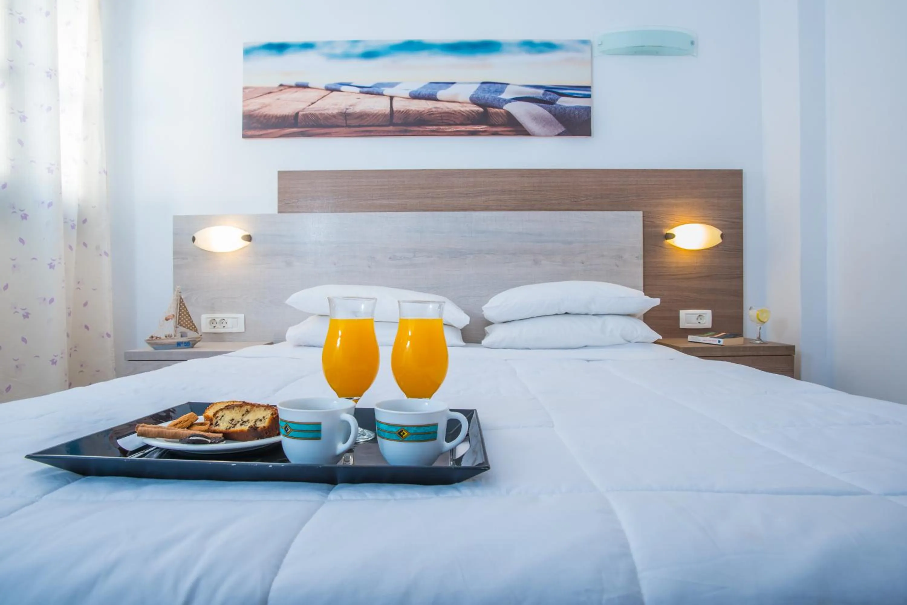 Bed in Naxos Holidays