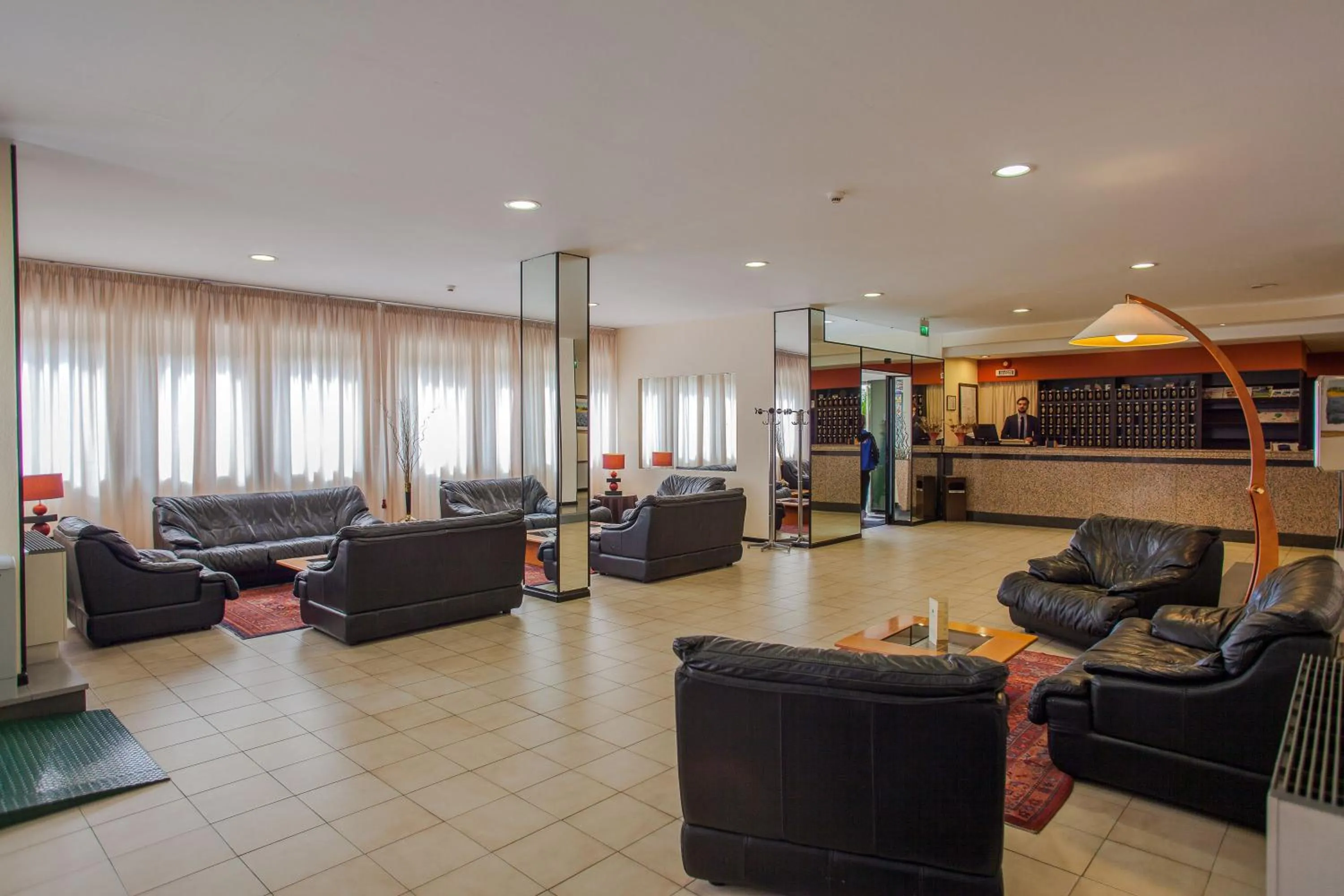 Lobby or reception in Hotel Quadrifoglio