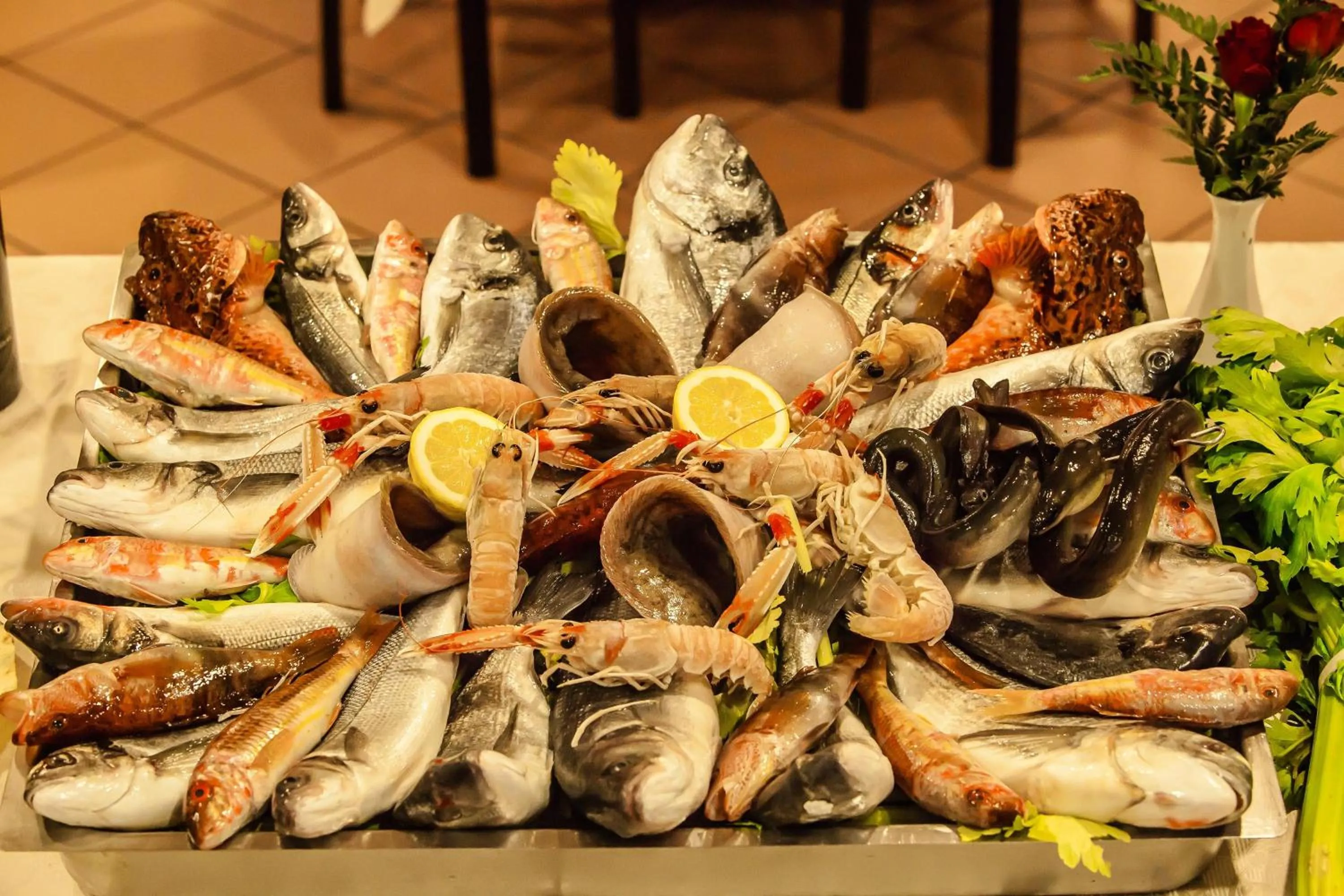 Restaurant/places to eat in Hotel Quadrifoglio