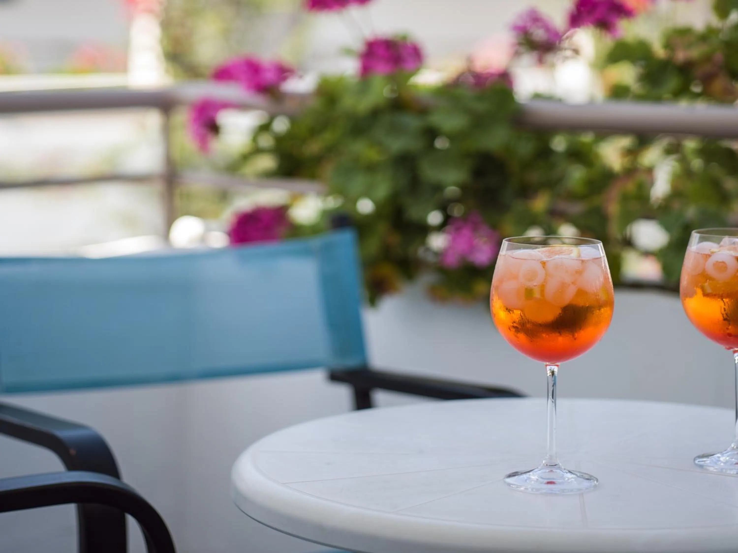 Balcony/Terrace in Ariadne Hotel