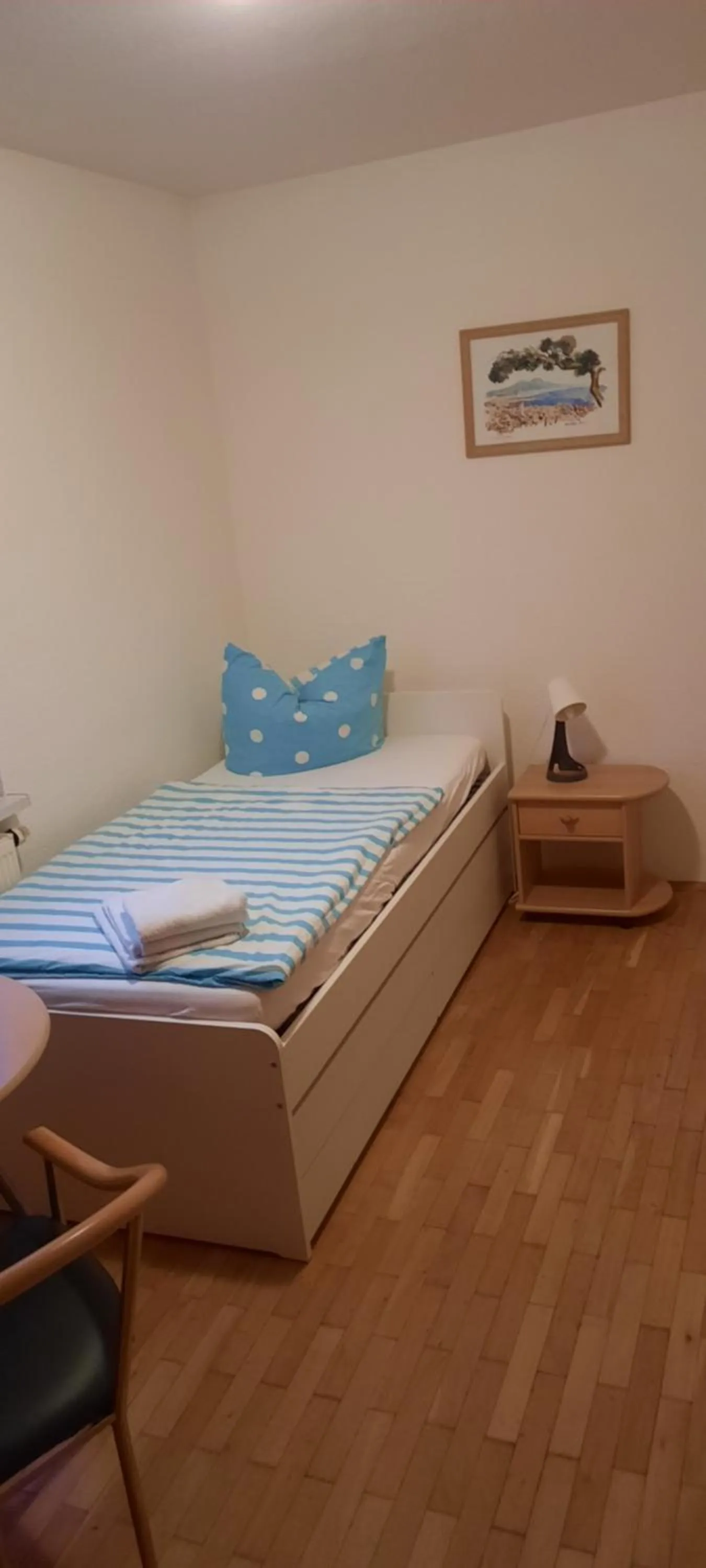 Bed in Pension Sorrento