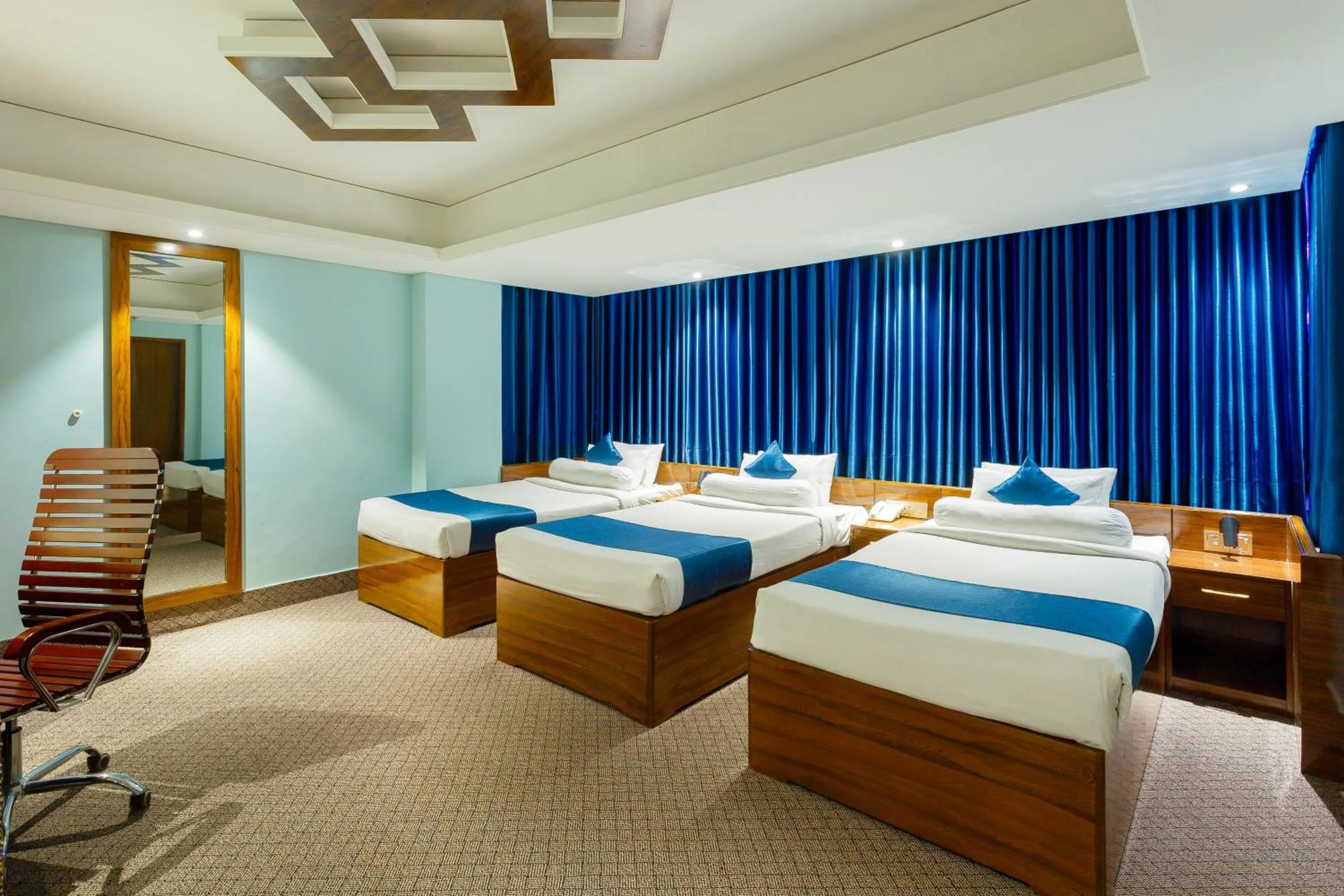 Bed in HOTEL THE CAPITAL LTD.