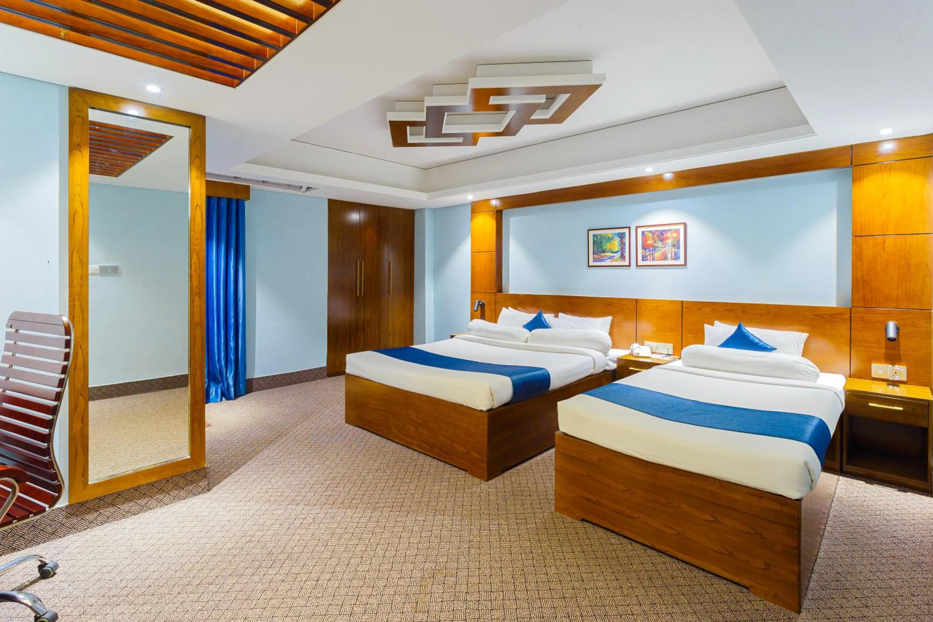 Bed in HOTEL THE CAPITAL LTD.