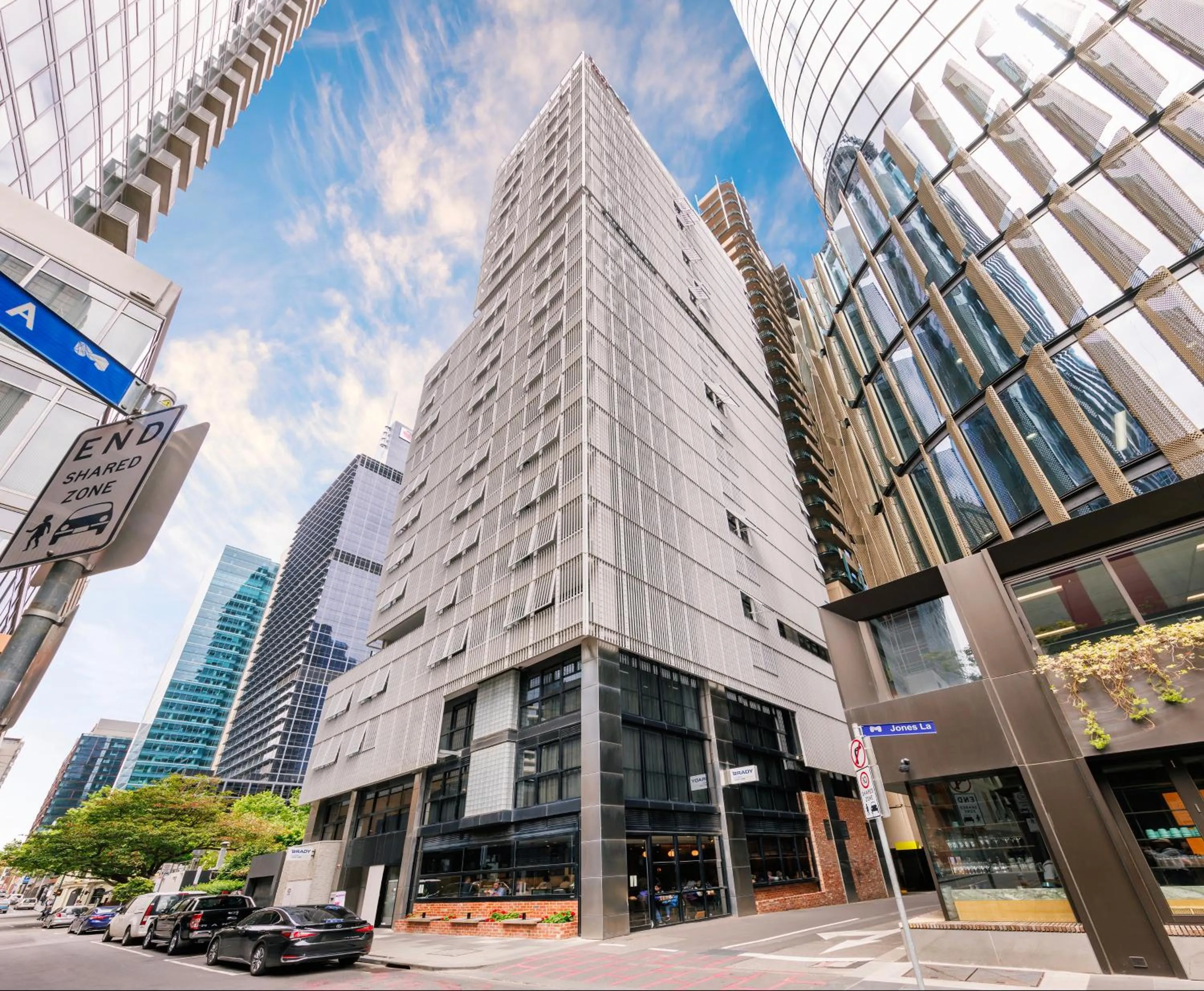 Property building in Brady Hotels Jones Lane