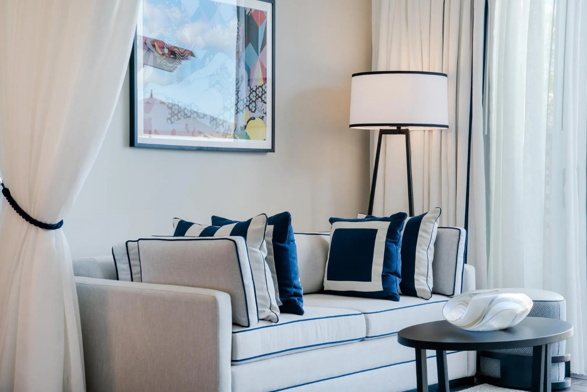 Seating area in Fairmont Royal Pavilion Barbados Resort