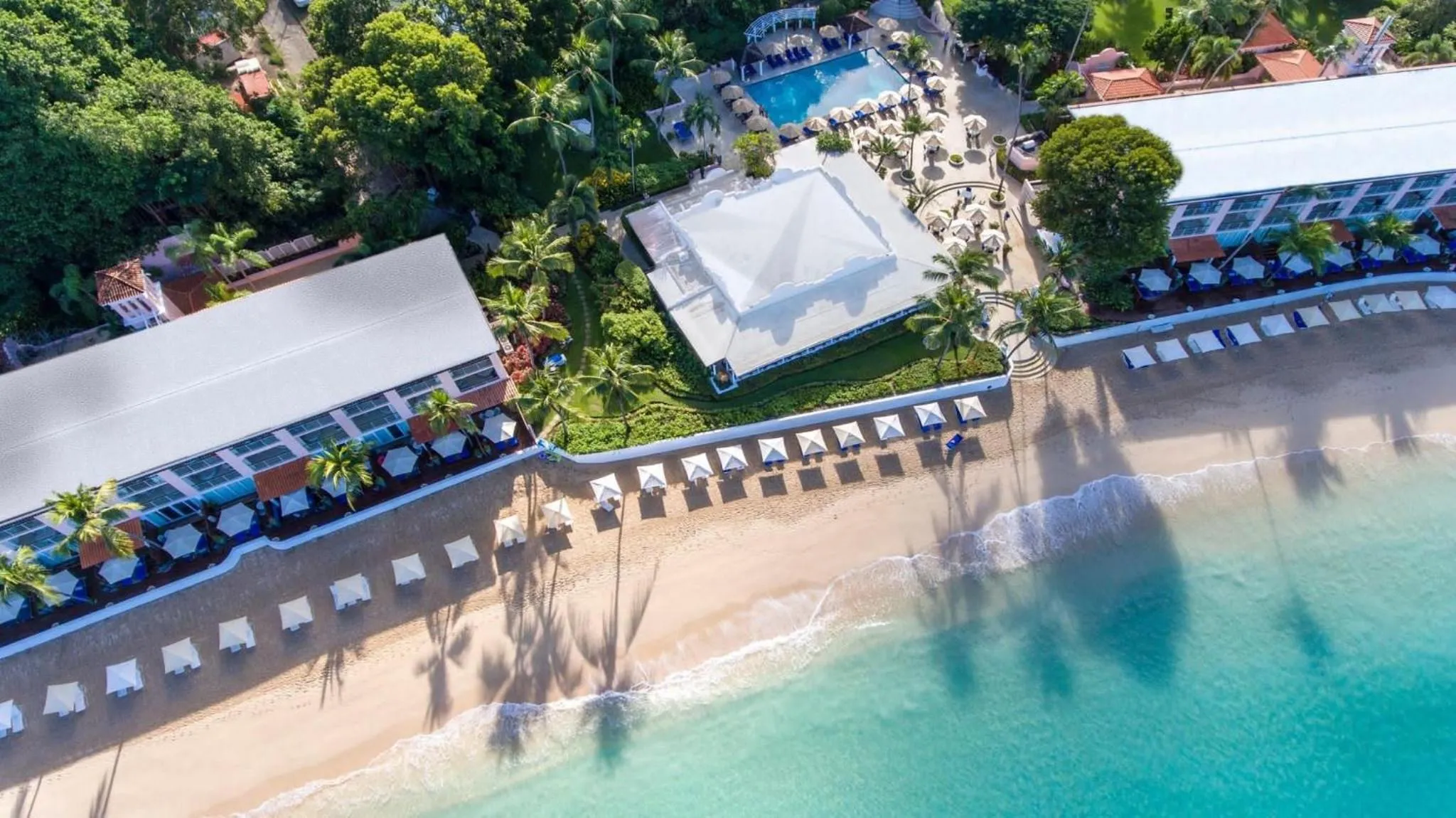 Bird's eye view in Fairmont Royal Pavilion Barbados Resort