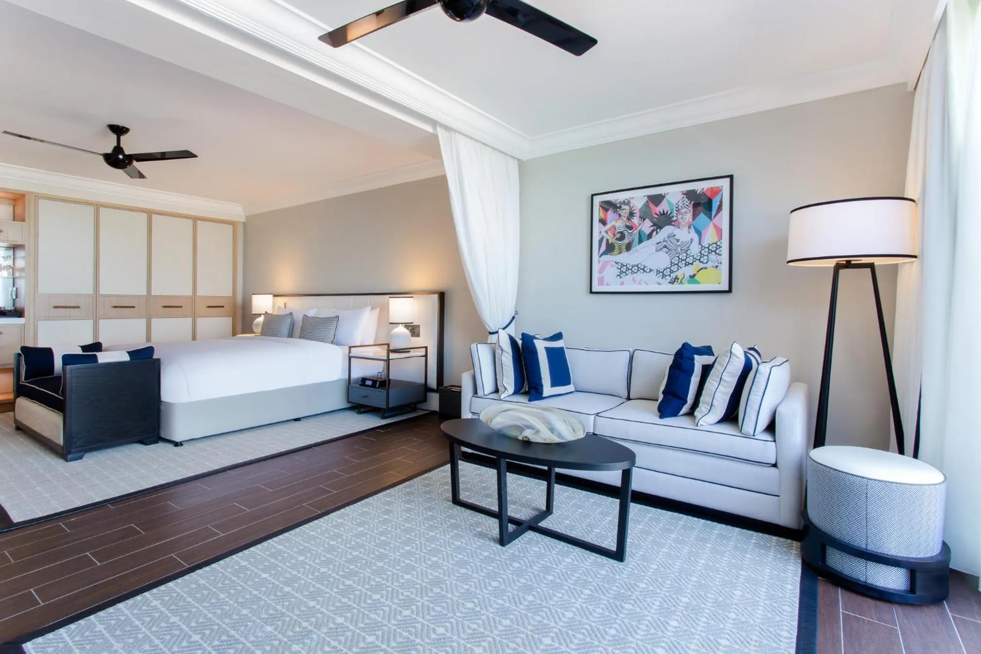 Bed in Fairmont Royal Pavilion Barbados Resort