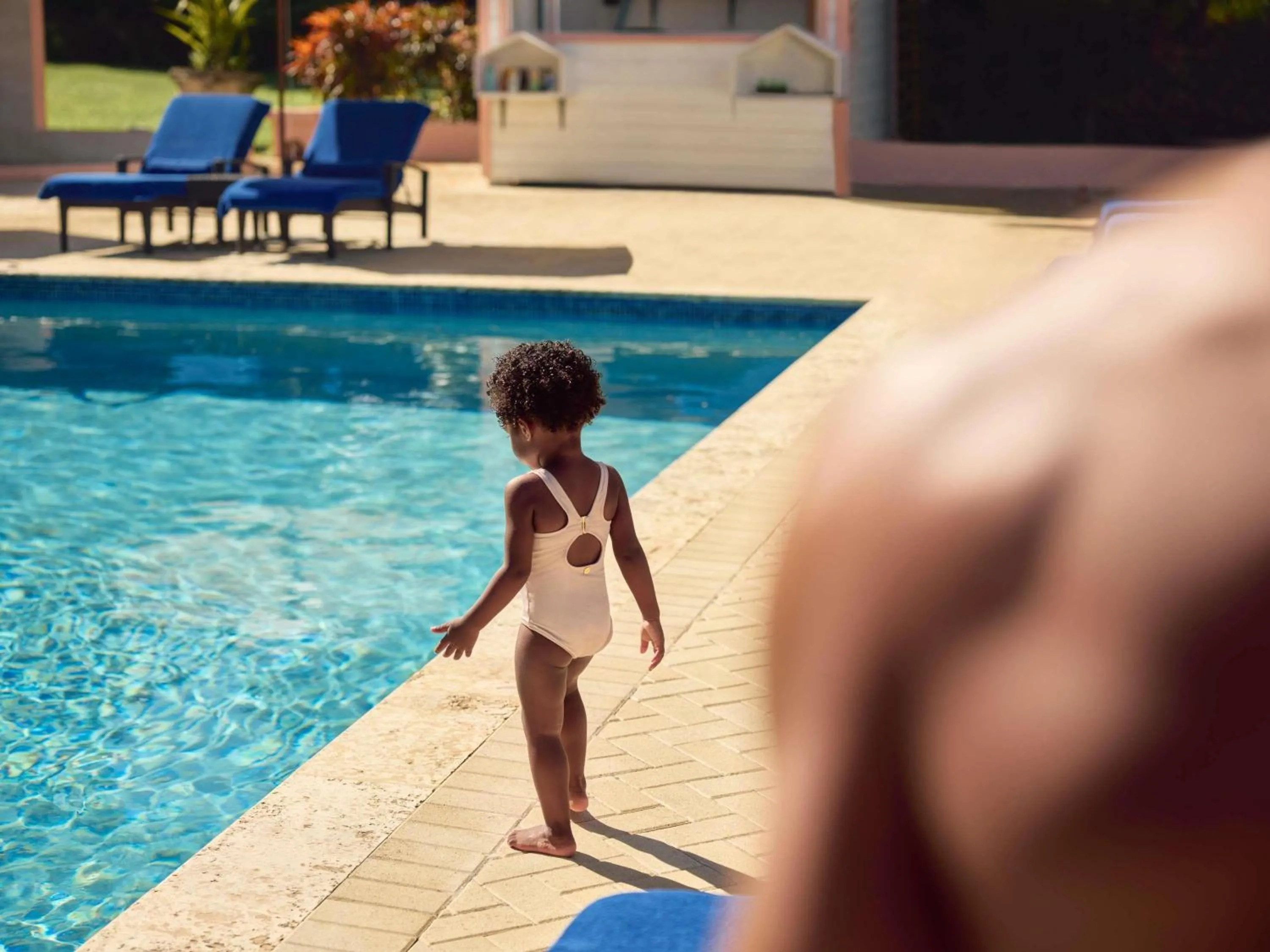 Pool view in Fairmont Royal Pavilion Barbados Resort