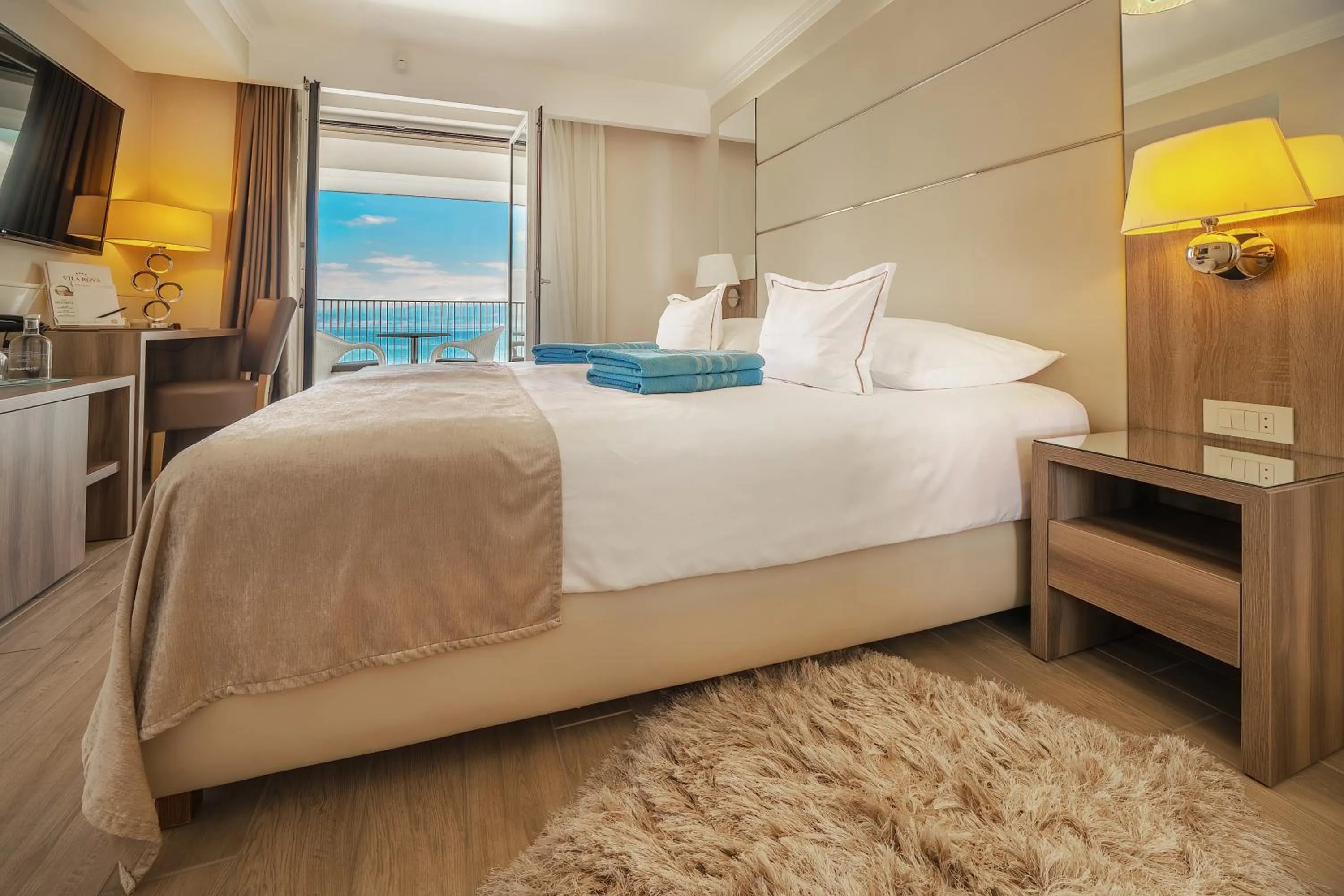 Bedroom, Bed in Hotel Vila Rova