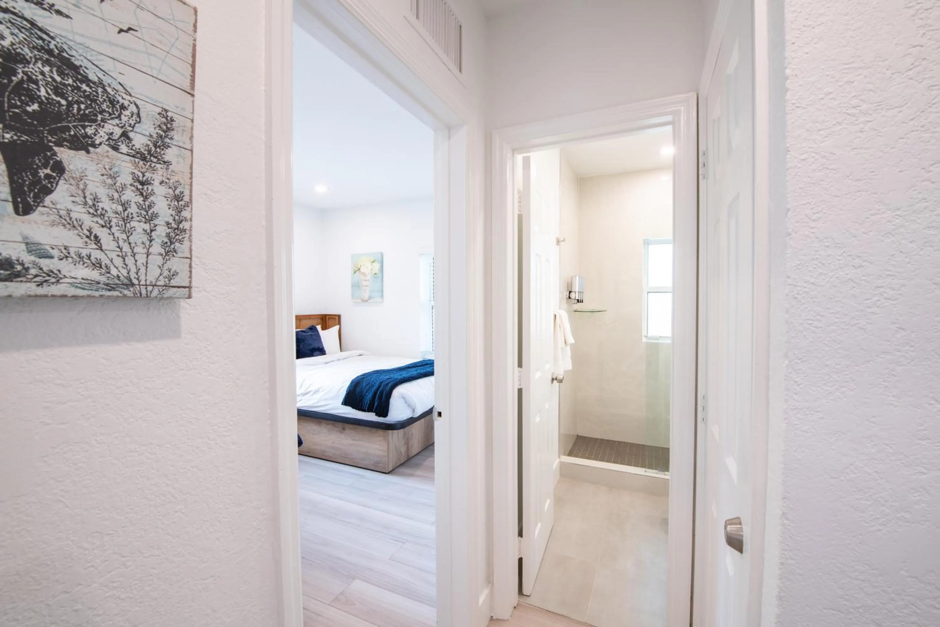 Bed in The Lauderdale Boutique Hotel