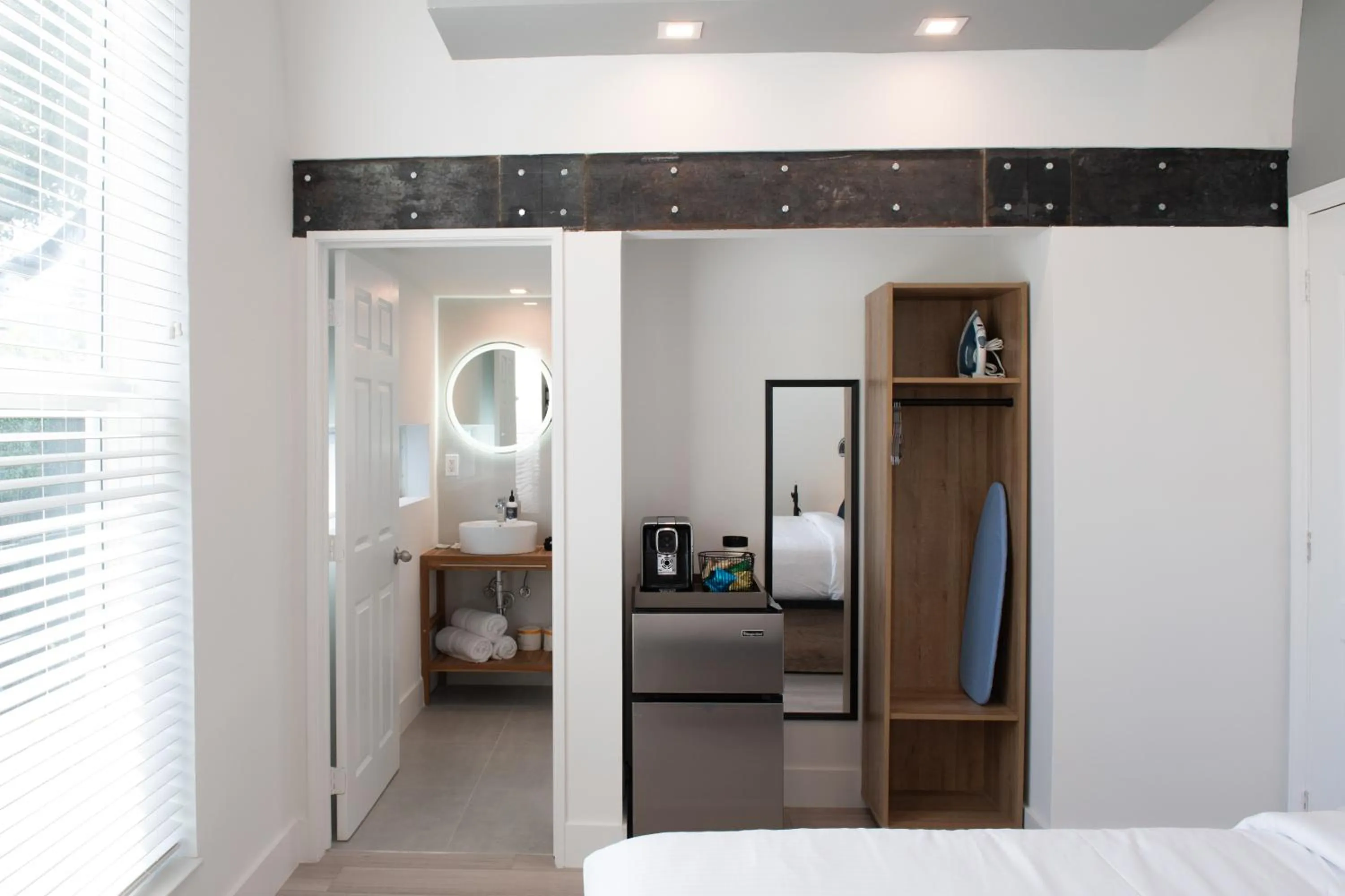 Bed in The Lauderdale Boutique Hotel