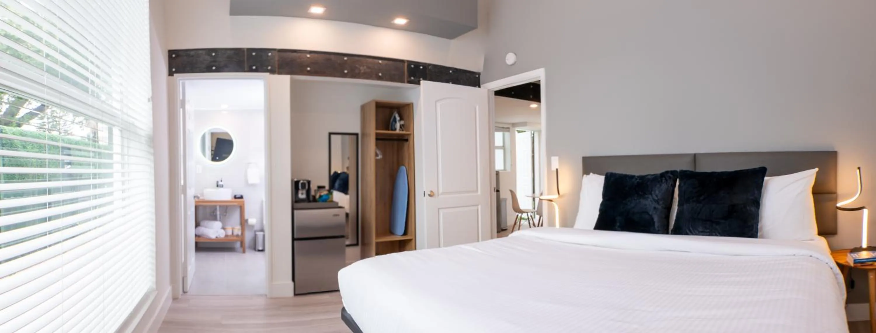 Bed in The Lauderdale Boutique Hotel