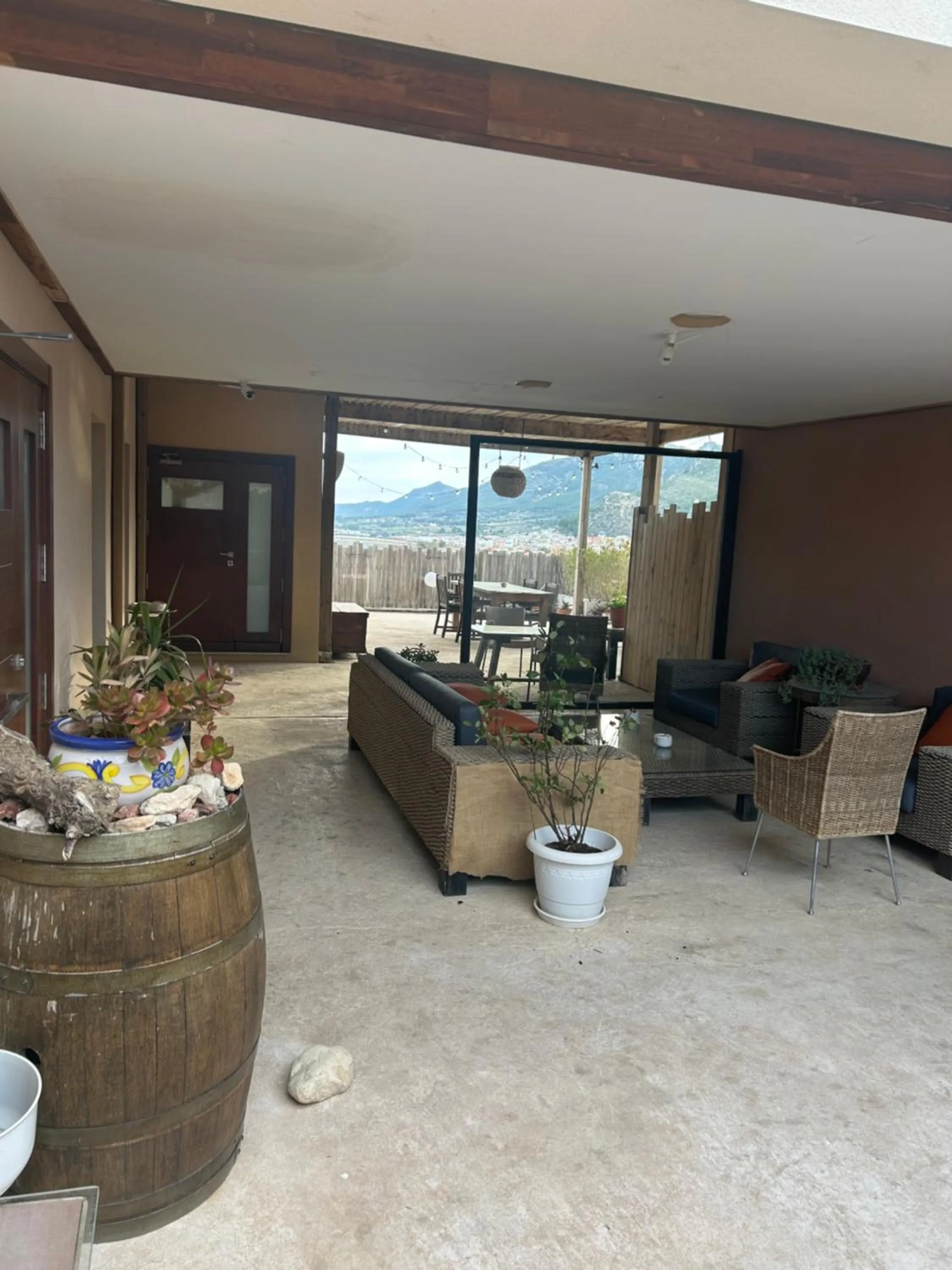 Balcony/Terrace in Hotel Makasa