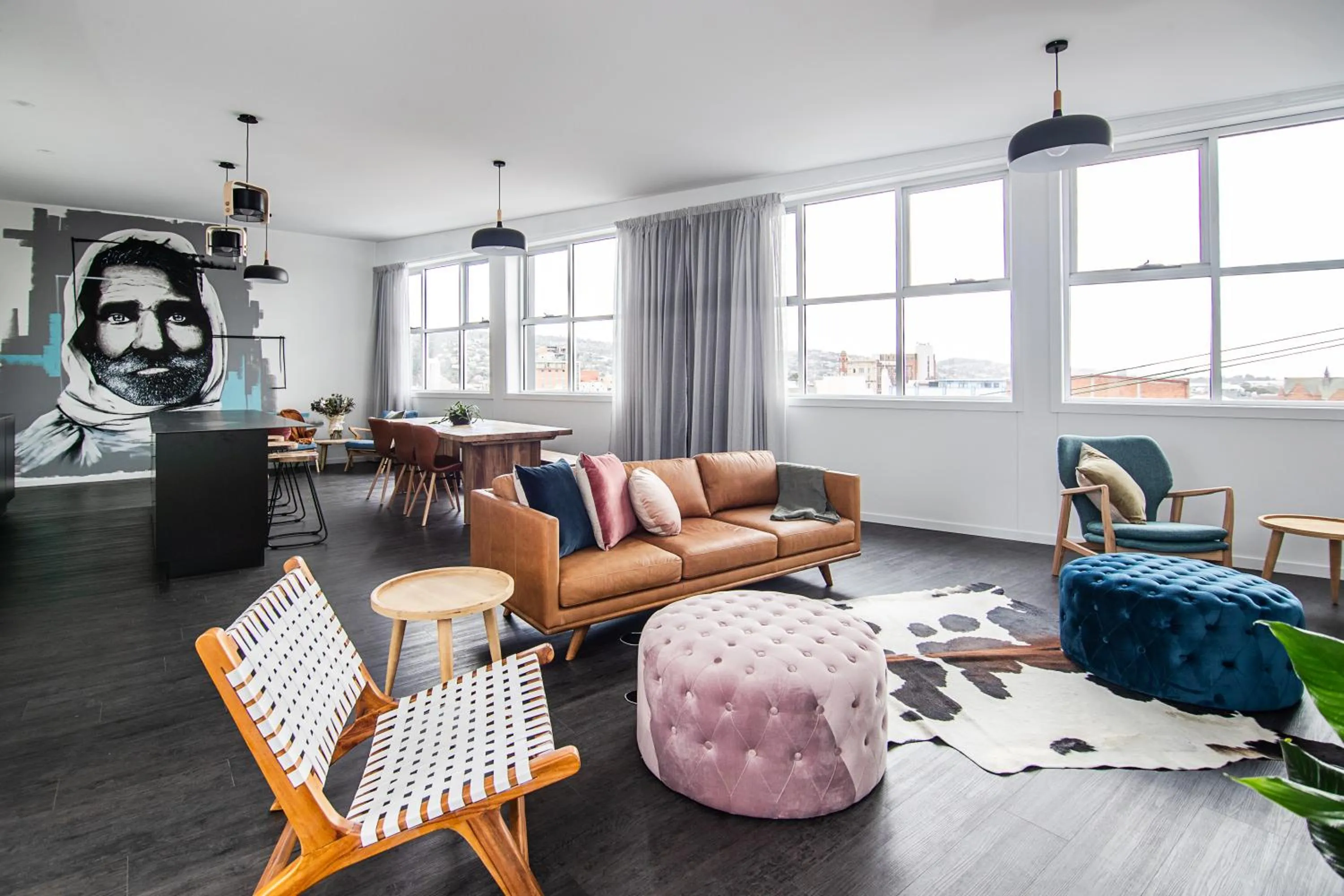 Seating area in Change Overnight