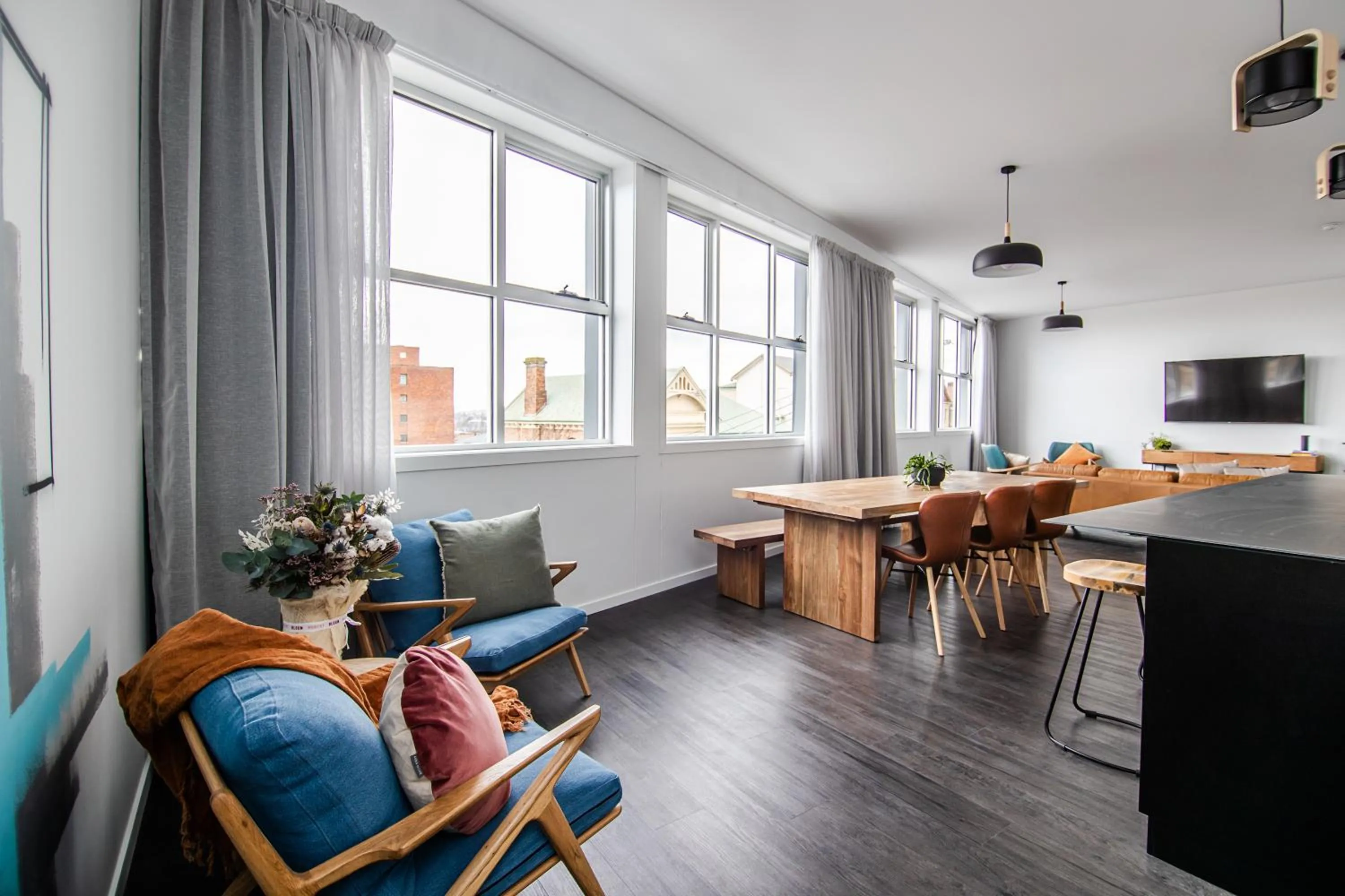 Seating area in Change Overnight