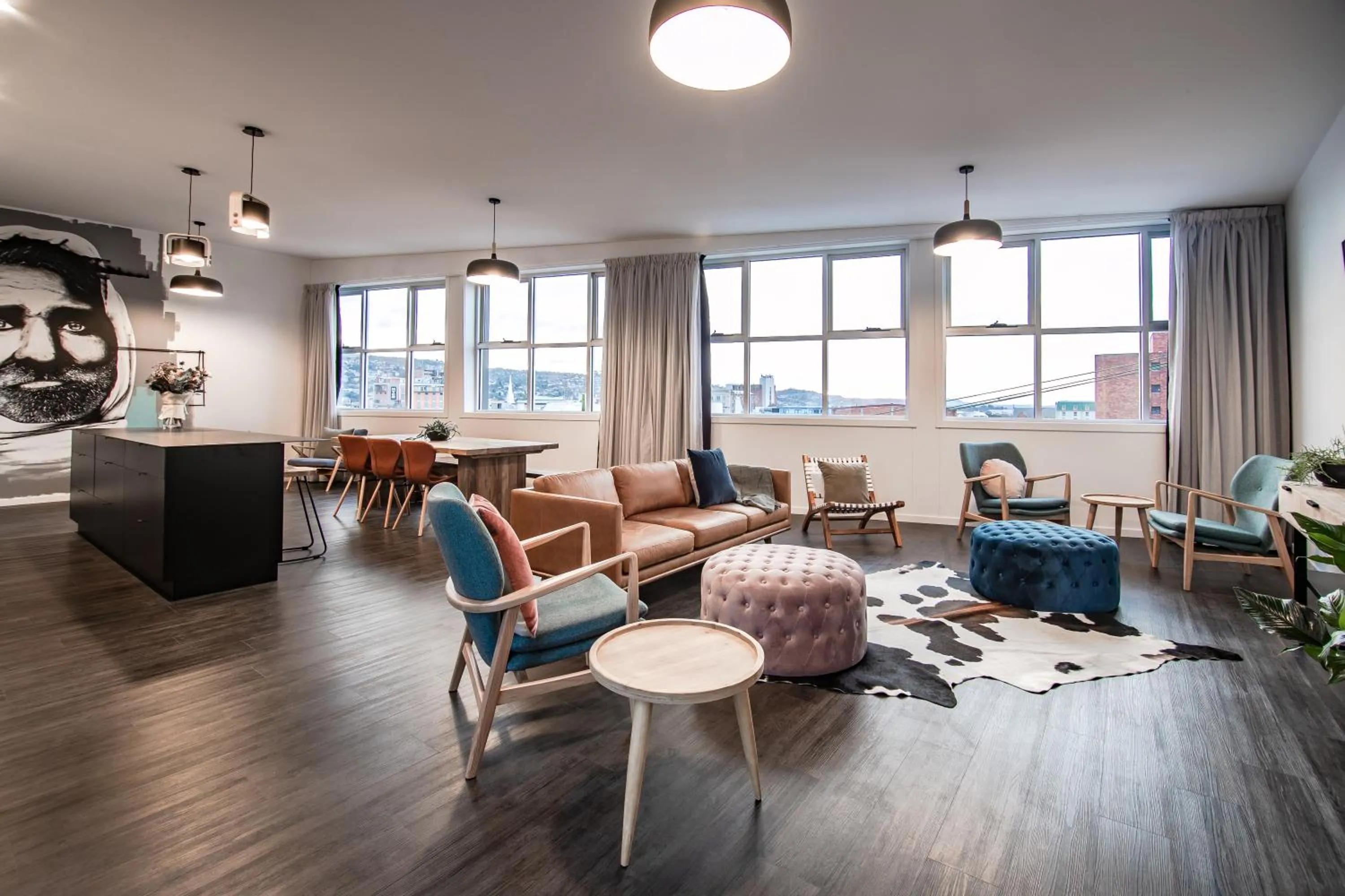 Seating area in Change Overnight